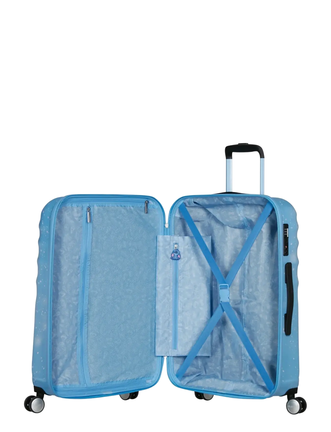 American Tourister - WAVEBREAKER DISNEY-SPIN.67/24 TSA DISNEY - rejsetasker til børn - stitch universe - 3