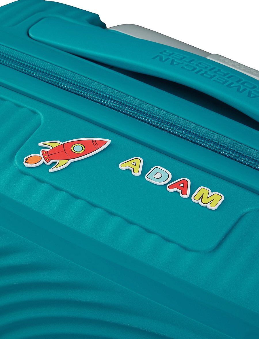 American Tourister - AMERICAN TOURISTER SOUNDBOX MINI - travel bags for kids - deep teal - 0
