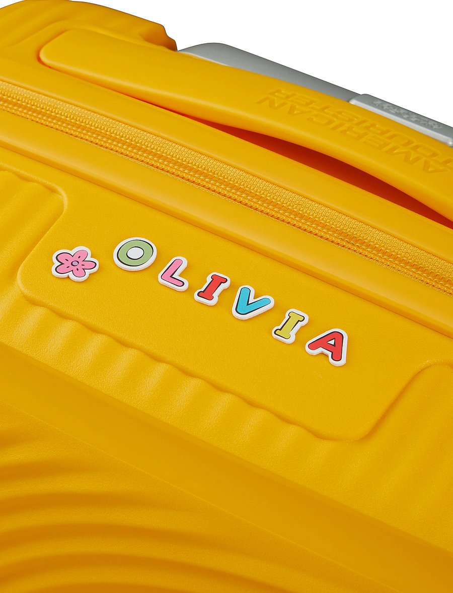 American Tourister - AMERICAN TOURISTER SOUNDBOX MINI - travel bags for kids - golden yellow - 0