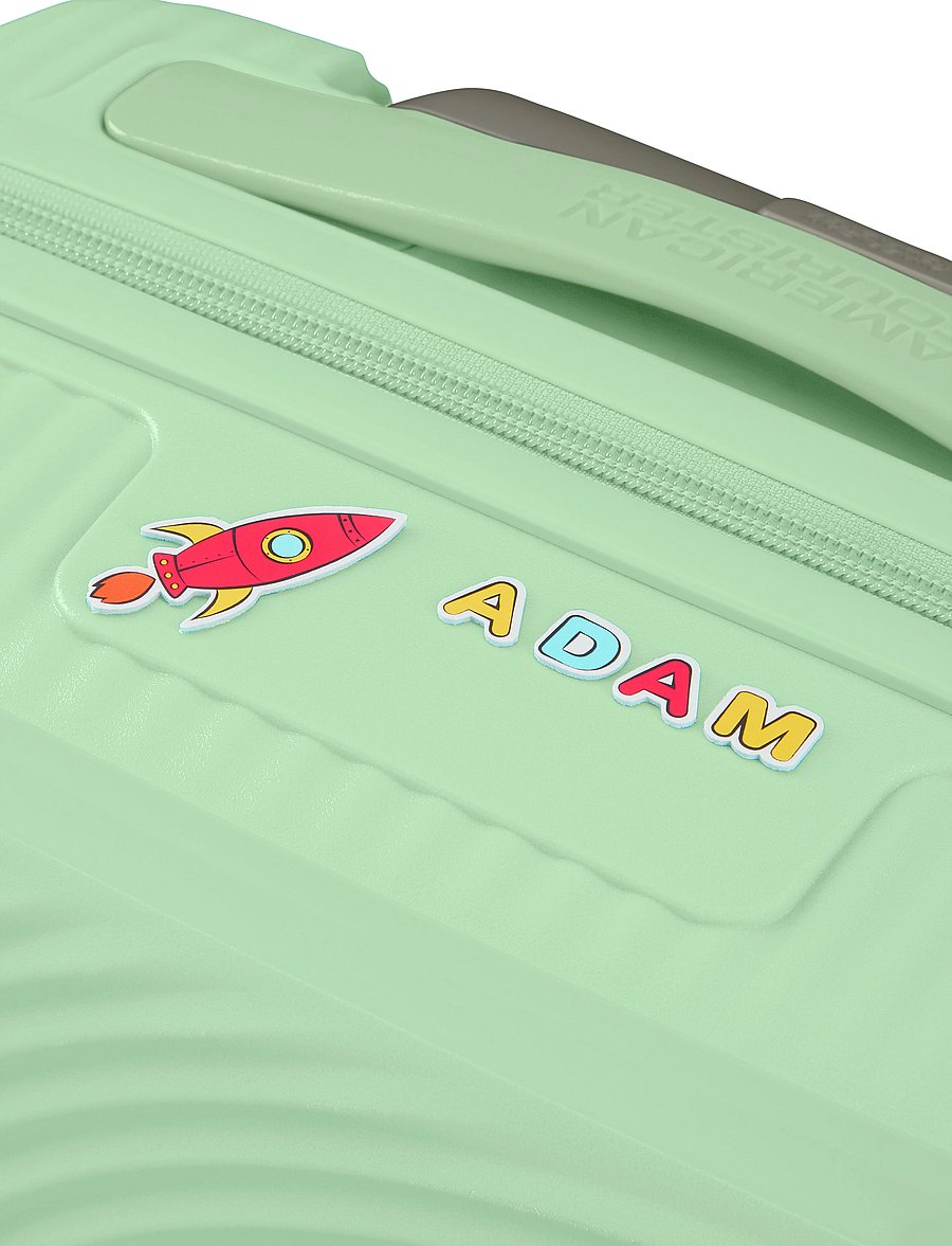 American Tourister - AMERICAN TOURISTER SOUNDBOX MINI - travel bags for kids - pastel green - 0