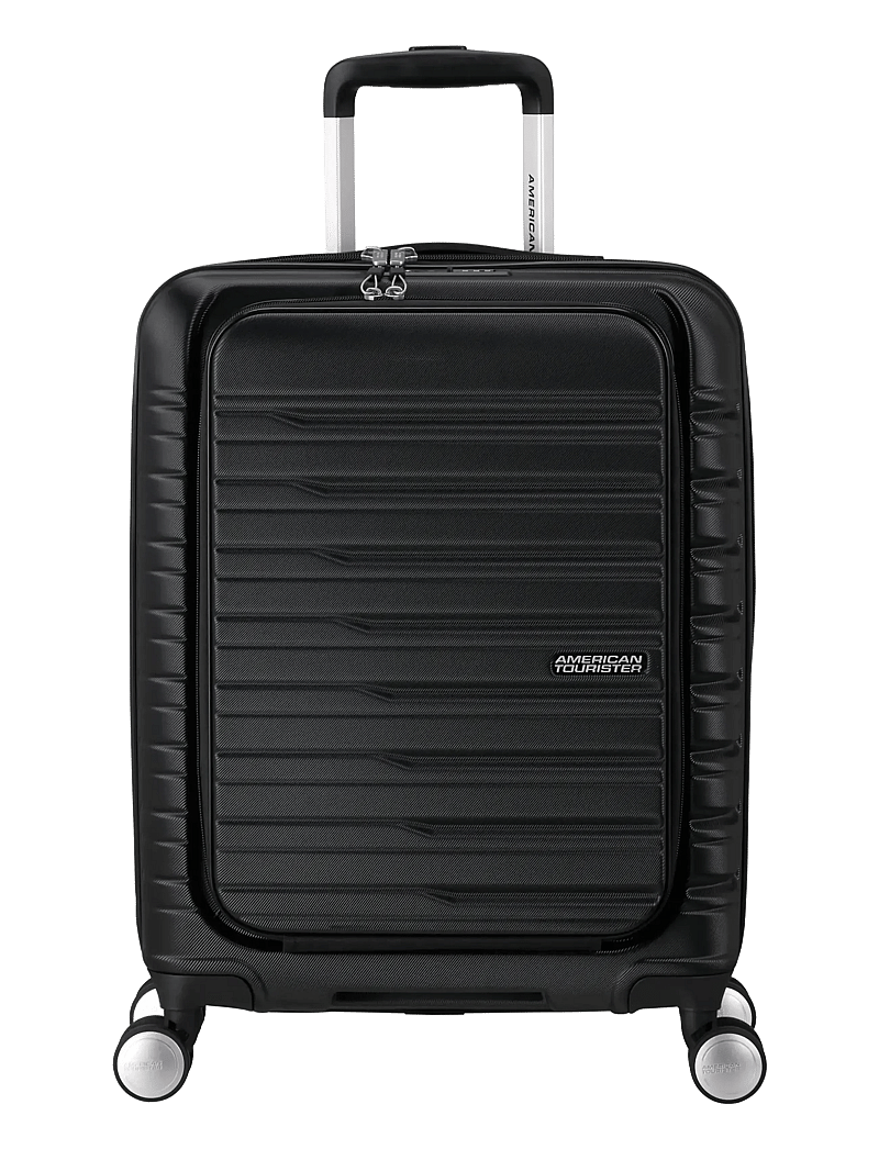 American Tourister - Flashline SPIN. 55/20 FRONTLOADER - handgepäck - shadow black - 0