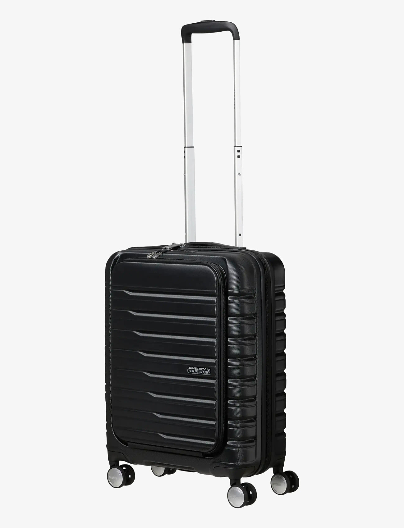 American Tourister - Flashline SPIN. 55/20 FRONTLOADER - handgepäck - shadow black - 1