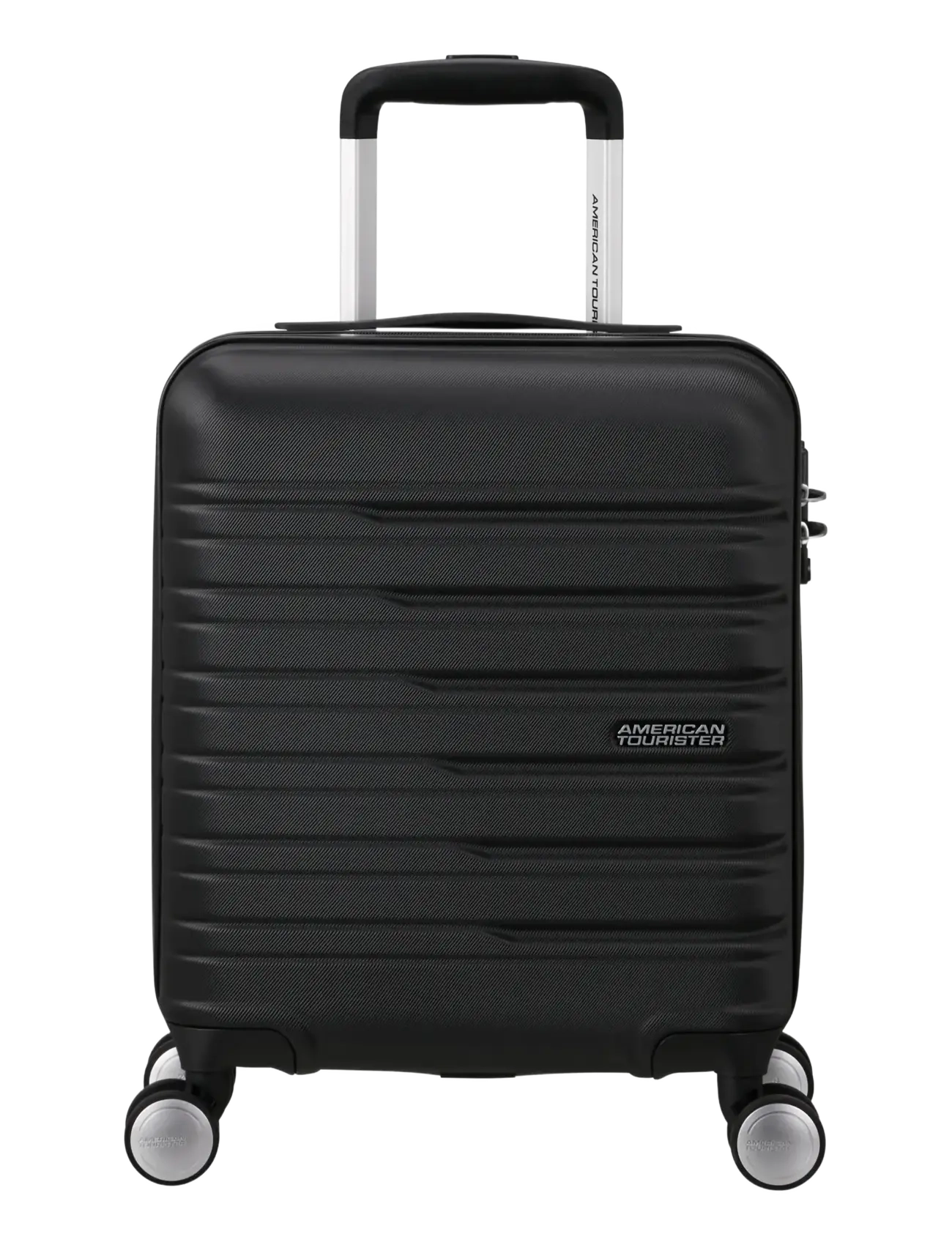 American Tourister Flashline SPINNER UNDERSEATER - Bags - SHADOW BLACK / black