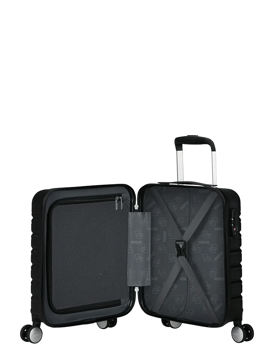 American Tourister - Flashline SPINNER UNDERSEATER - pilot- og businesskufferter - shadow black - 2