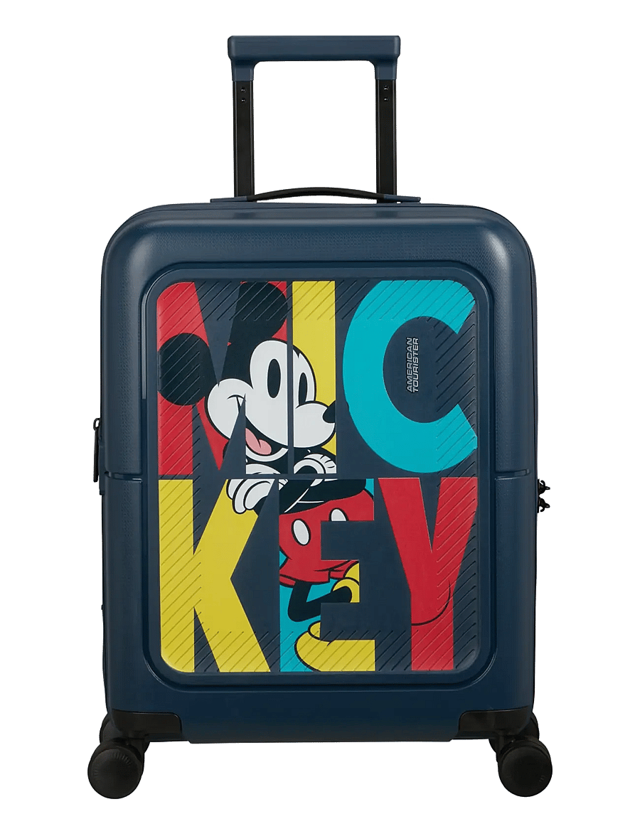 American Tourister - DASHPOP DISNEY-SPIN.55/20 EXP TSA DISNEY - travel bags for kids - mickey pop letters - 1