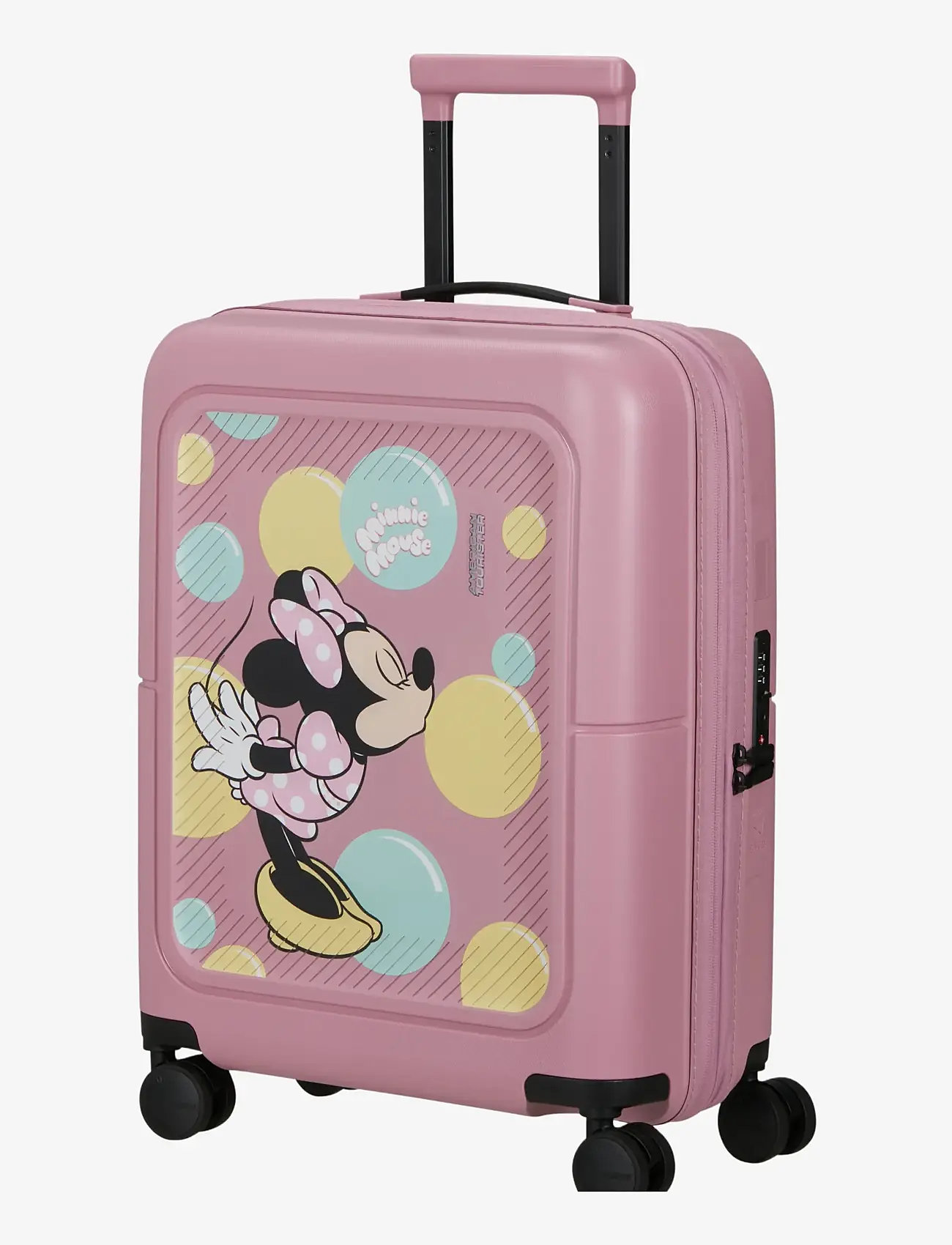 American Tourister - SPIN.55/20 EXP TSA DISNEY - reisikohvrid lastele - minnie bubbles - 2