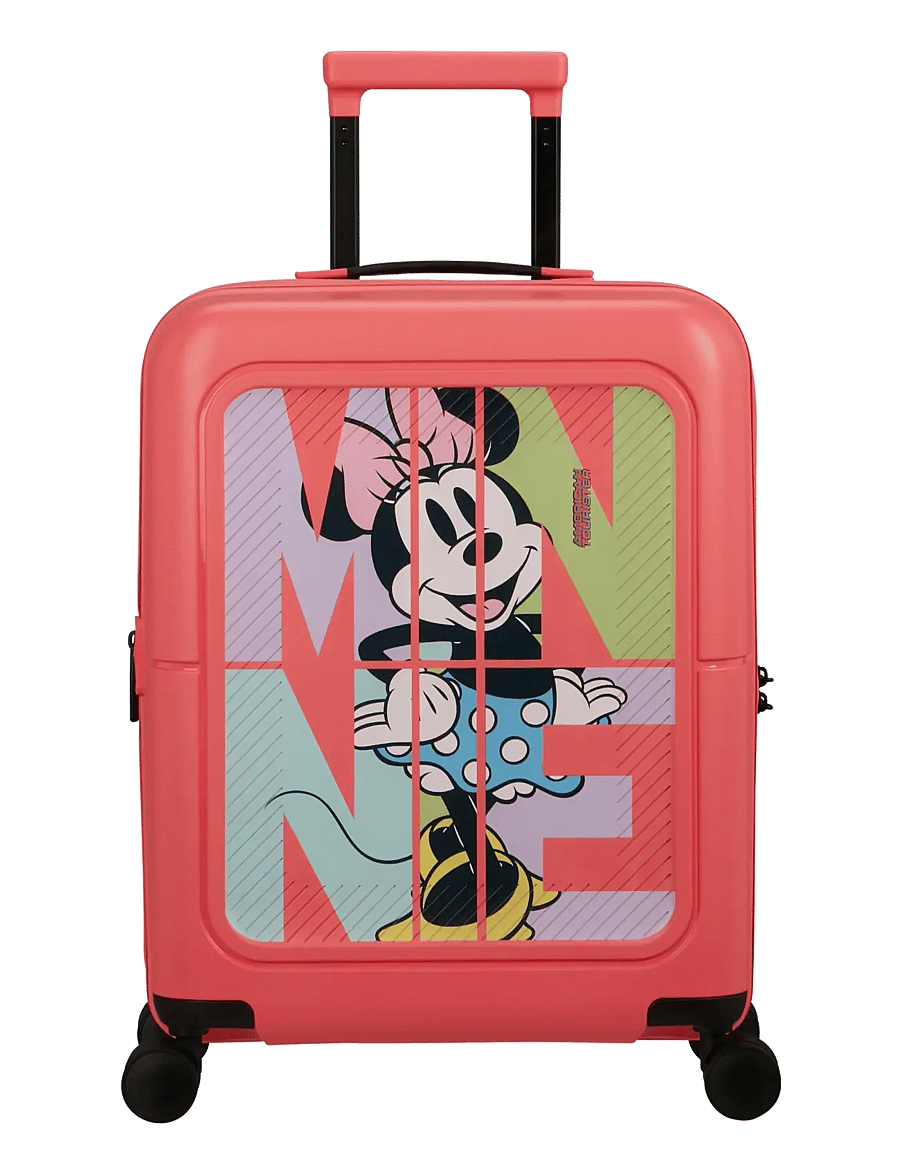 American Tourister - DASHPOP DISNEY-SPIN.55/20 EXP TSA DISNEY - travel bags for kids - minnie pop letters - 1