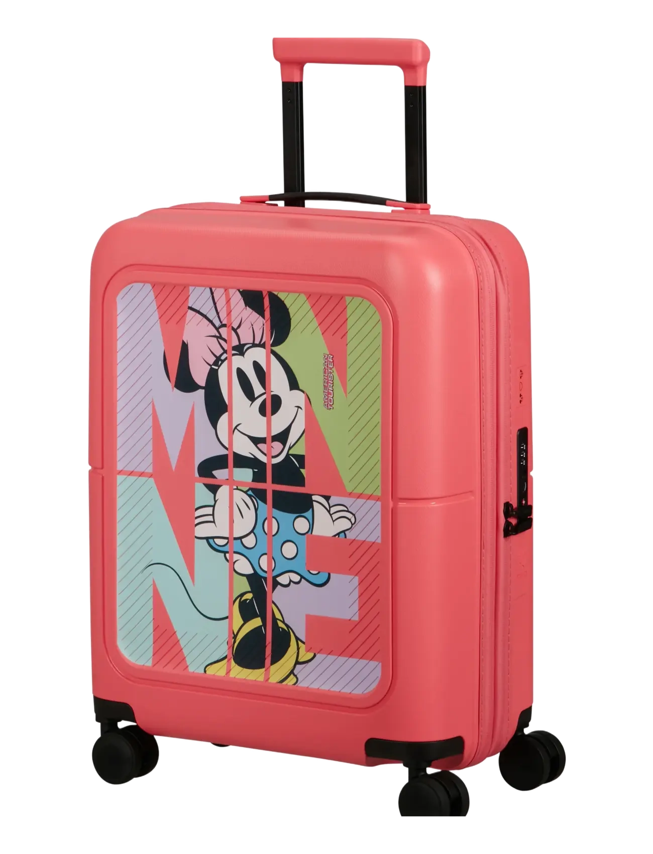 American Tourister - DASHPOP DISNEY-SPIN.55/20 EXP TSA DISNEY - rejsetasker til børn - minnie pop letters - 2