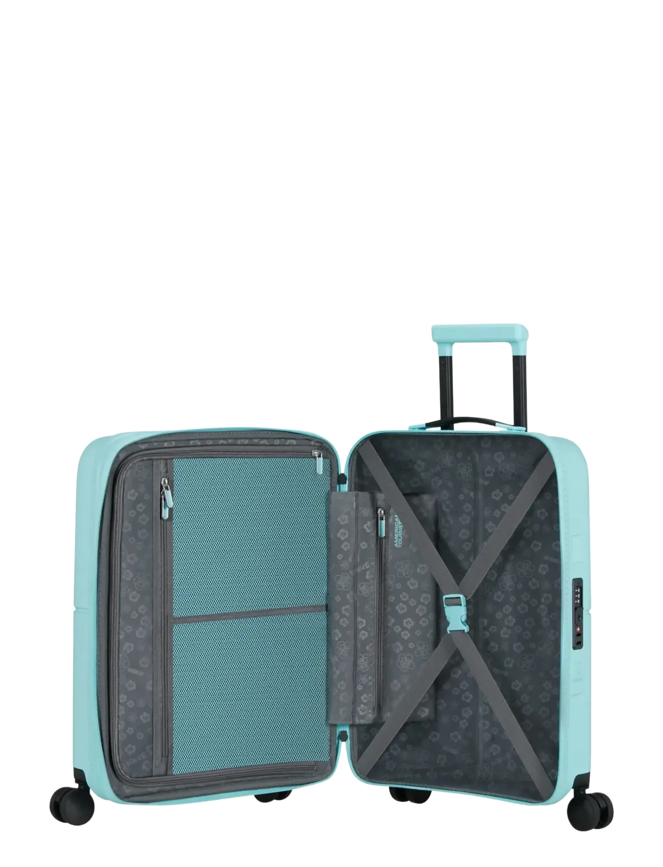American Tourister - DASHPOP DISNEY-SPIN.55/20 EXP TSA DISNEY - rejsetasker til børn - stitch flower - 4
