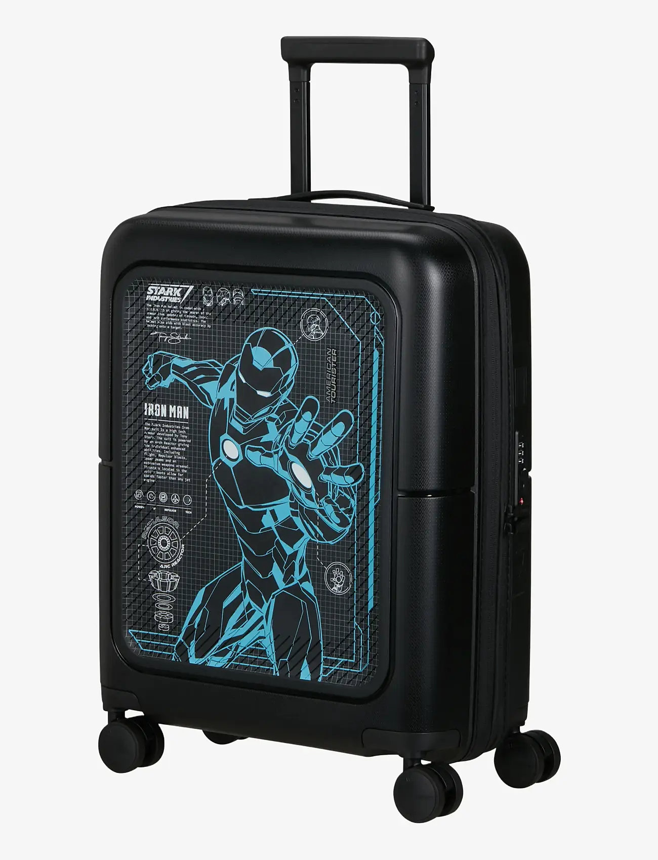 American Tourister - SPIN.55/20 EXP TSA MARVEL - travel bags for kids - iron man - 2