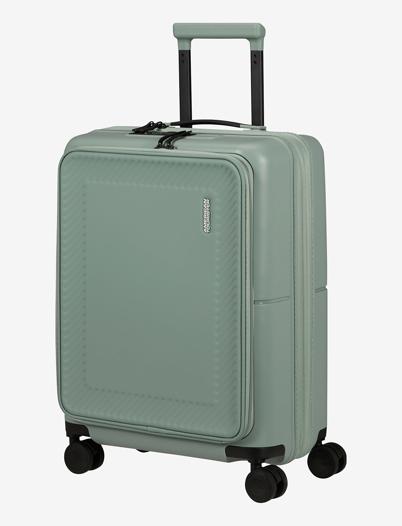 American Tourister - DASHPOP SPINNER 55/20 EXP FRONTL - kabinväskor - iceberg green - 2