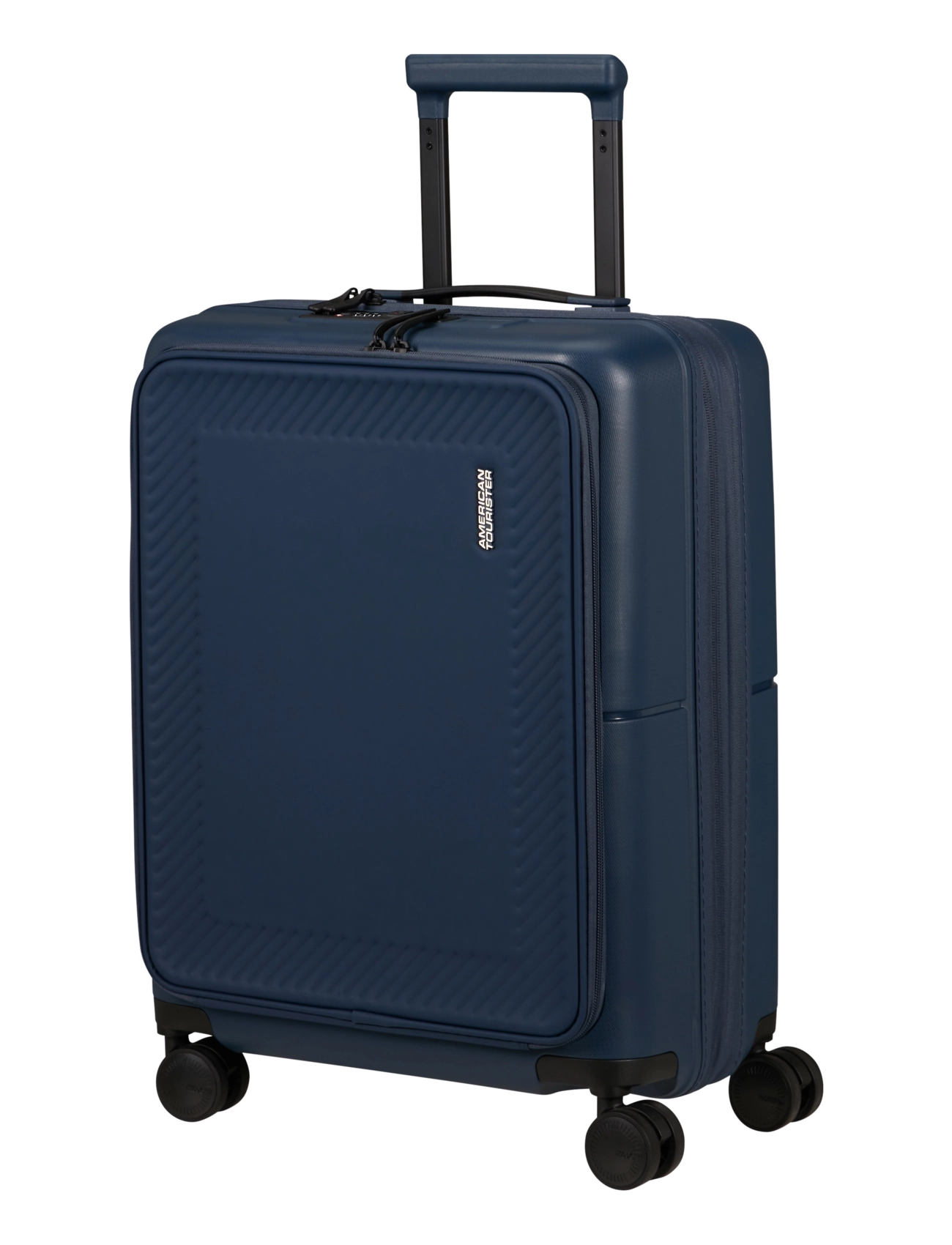 American Tourister - DASHPOP SPINNER 55/20 EXP FRONTL - cabin size suitcases - midnight blue - 2