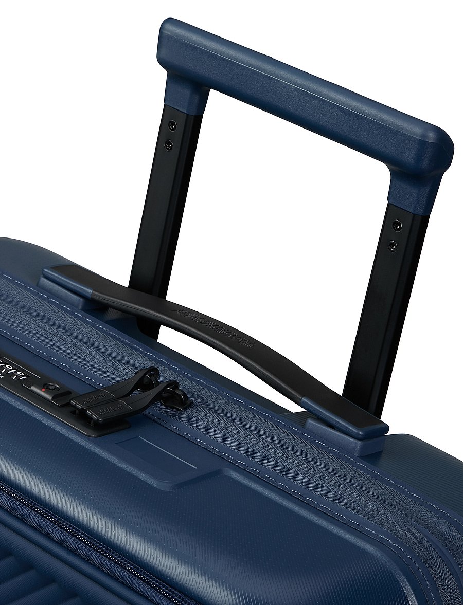 American Tourister - DASHPOP SPINNER 55/20 EXP FRONTL - handfarangurstöskur - midnight blue - 0