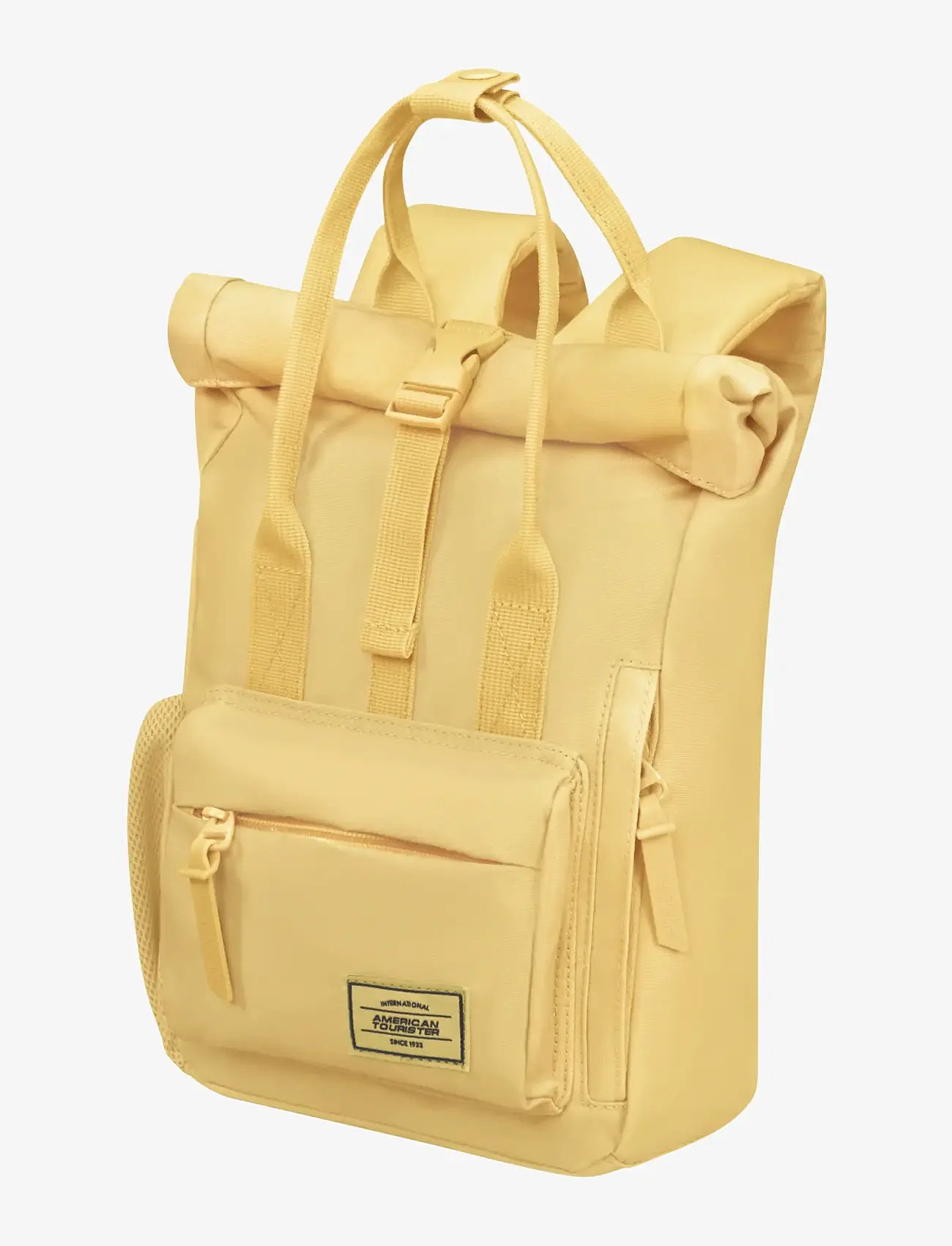 American Tourister - URBAN GROVE BACKPACK CITY MINI - ryggsäckar - pastel yellow - 0