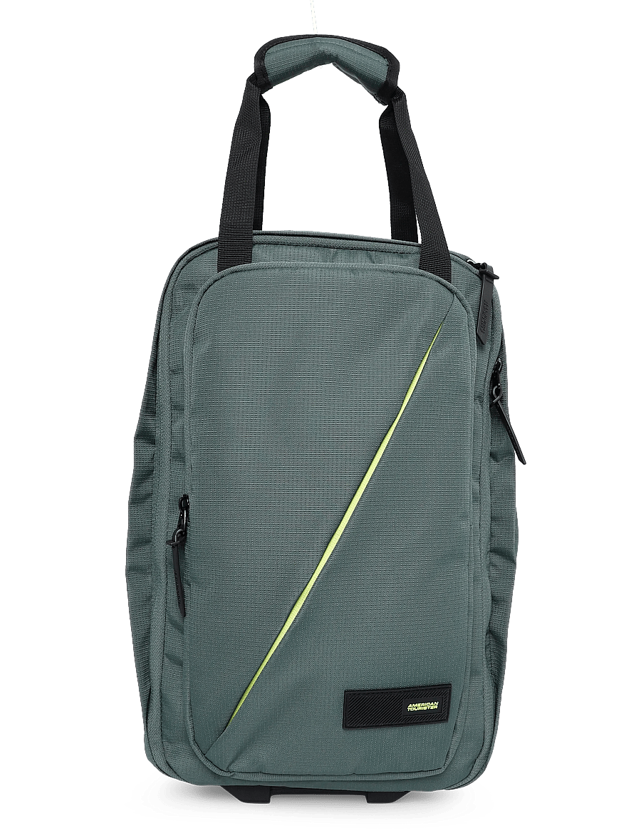 American Tourister - TAKE2CABIN BACKPACK/WH S (Ryan Air Cabin Size) - kabinerygsække - dark forest - 0