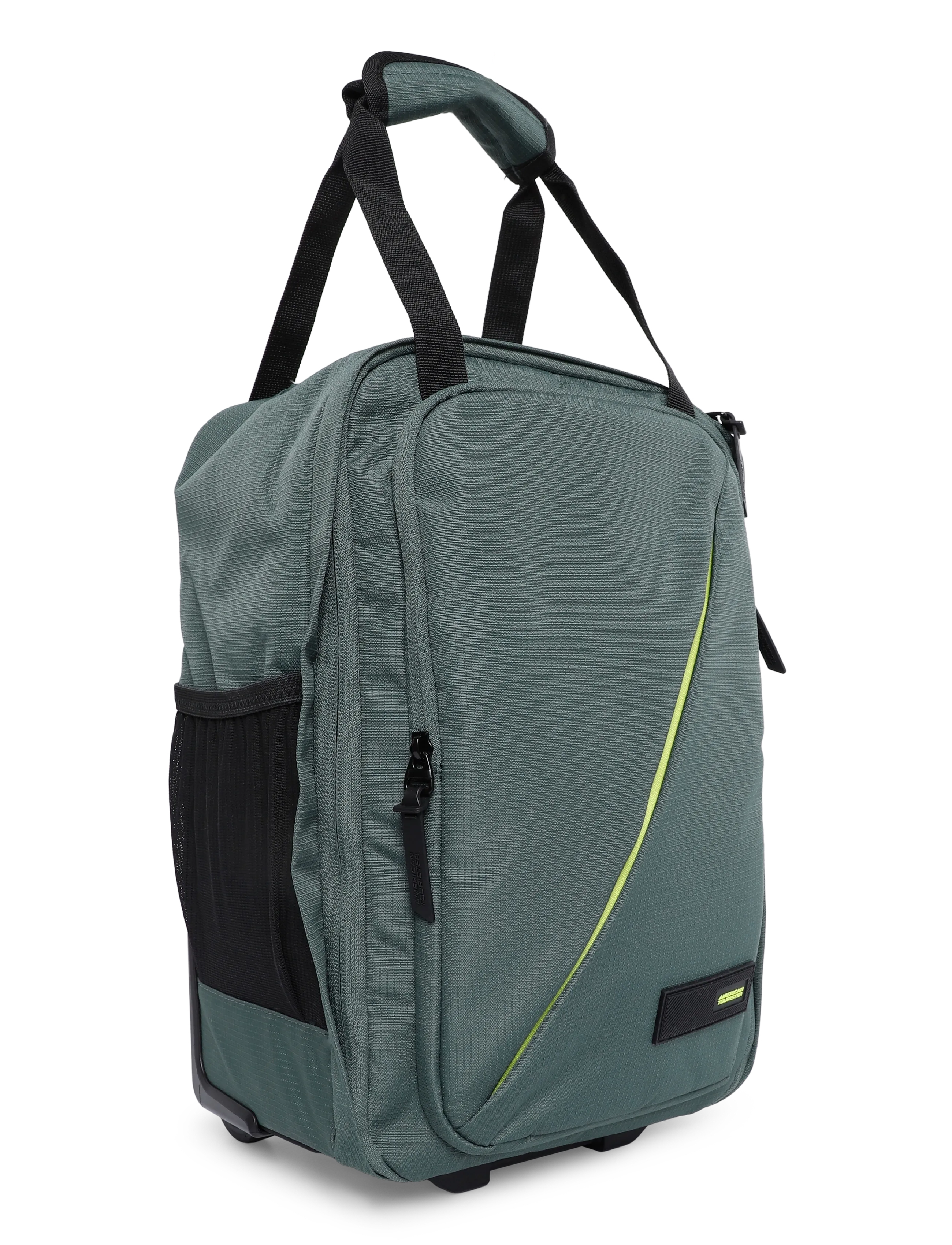 American Tourister - TAKE2CABIN BACKPACK/WH S (Ryan Air Cabin Size) - kabinerygsække - dark forest - 2