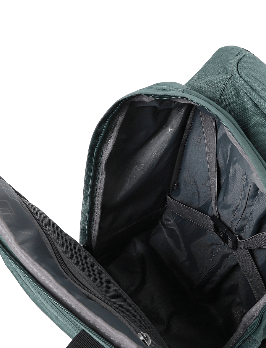 American Tourister - TAKE2CABIN BACKPACK/WH S (Ryan Air Cabin Size) - kabinerygsække - dark forest - 3