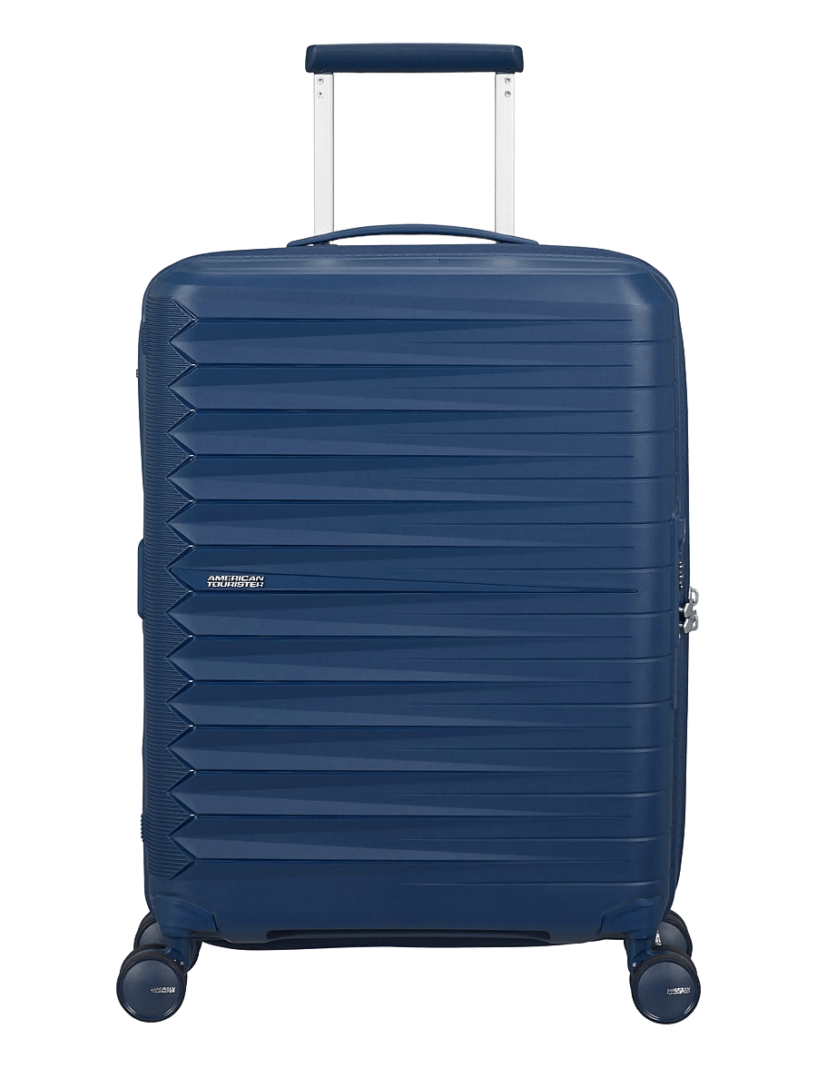 American Tourister - FASTFORWARD SPINNER 55/20 TSA EXP - kabinväskor - navy blue - 0