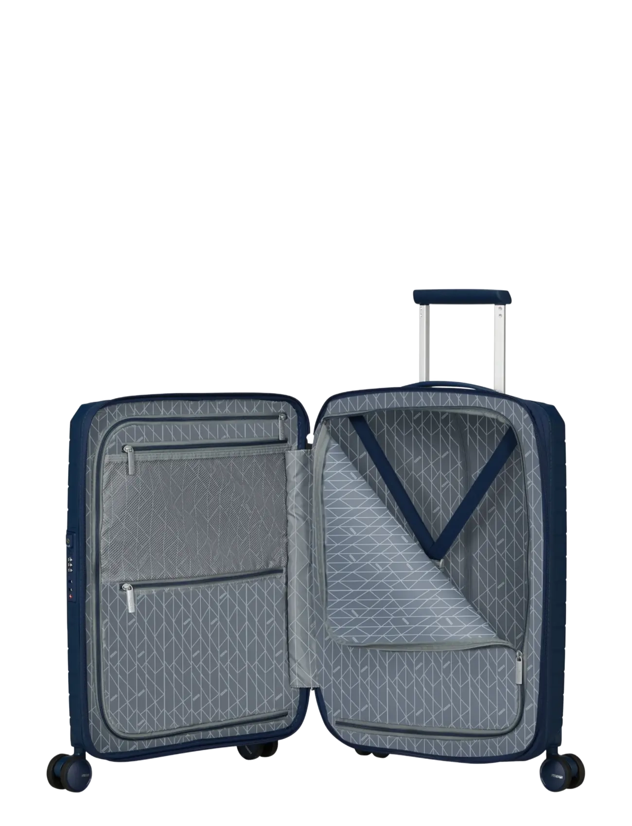 American Tourister - FASTFORWARD SPINNER 55/20 TSA EXP - kabinväskor - navy blue - 5