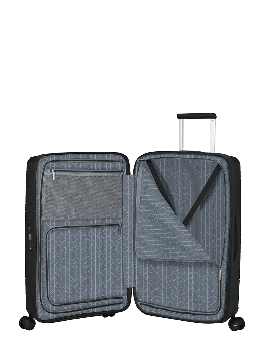 American Tourister - FASTFORWARD SPINNER 67/24 TSA EXP - vidēja izmēra koferi - flash black - 5