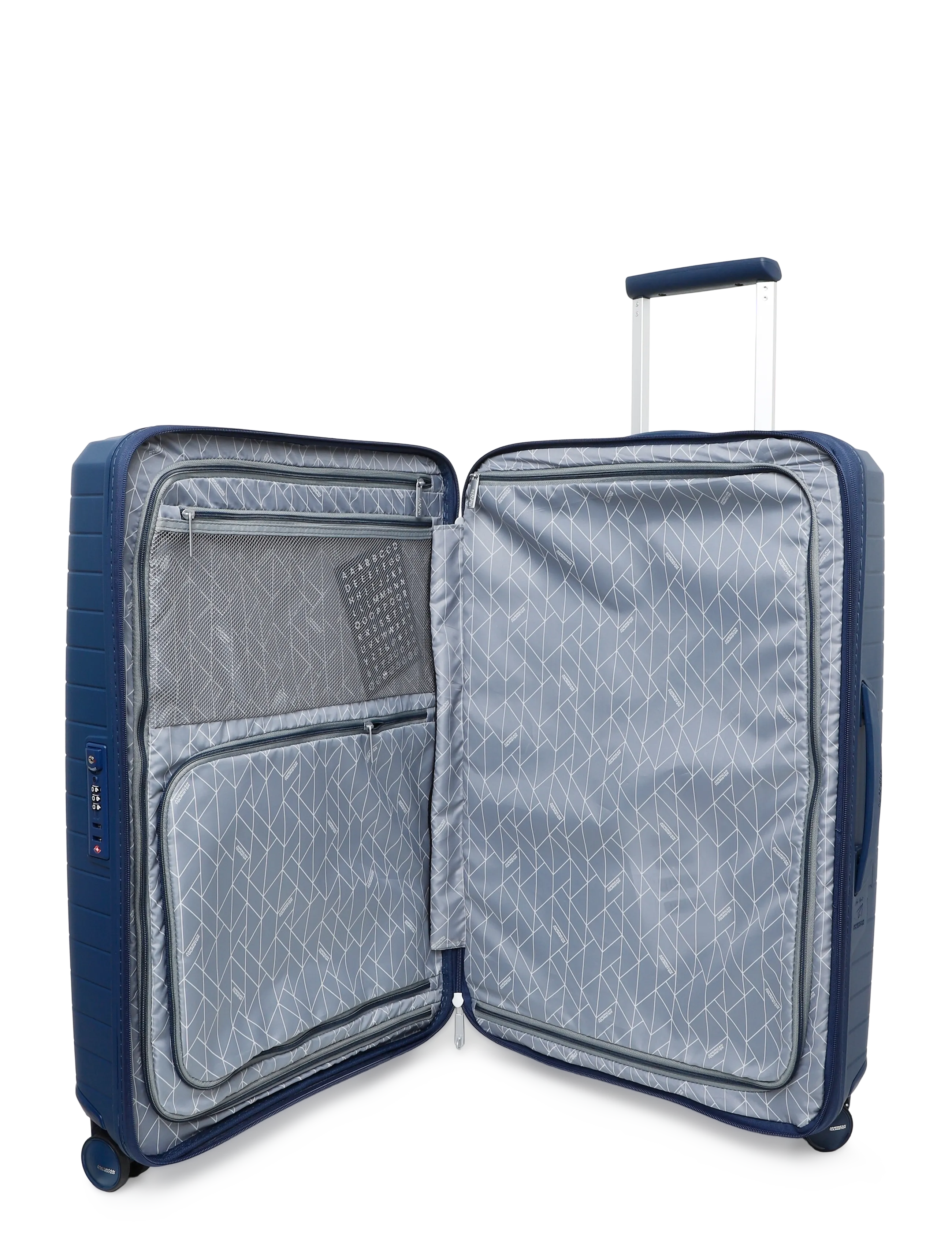 American Tourister - FASTFORWARD SPINNER 67/24 TSA EXP - medium suitcases - navy blue - 3