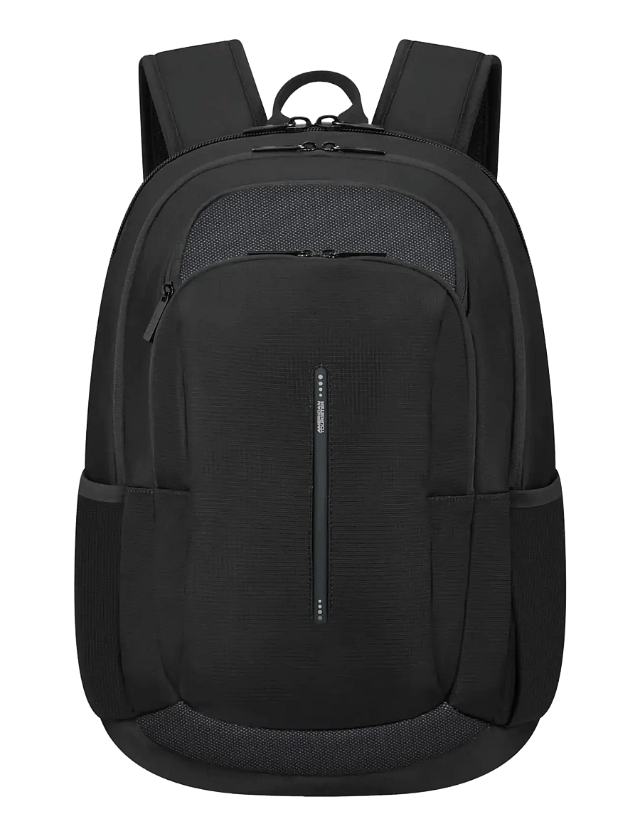 American Tourister - UG26 LAPT.BACKPACK 15.6" - handbagagerugzakken - black - 0