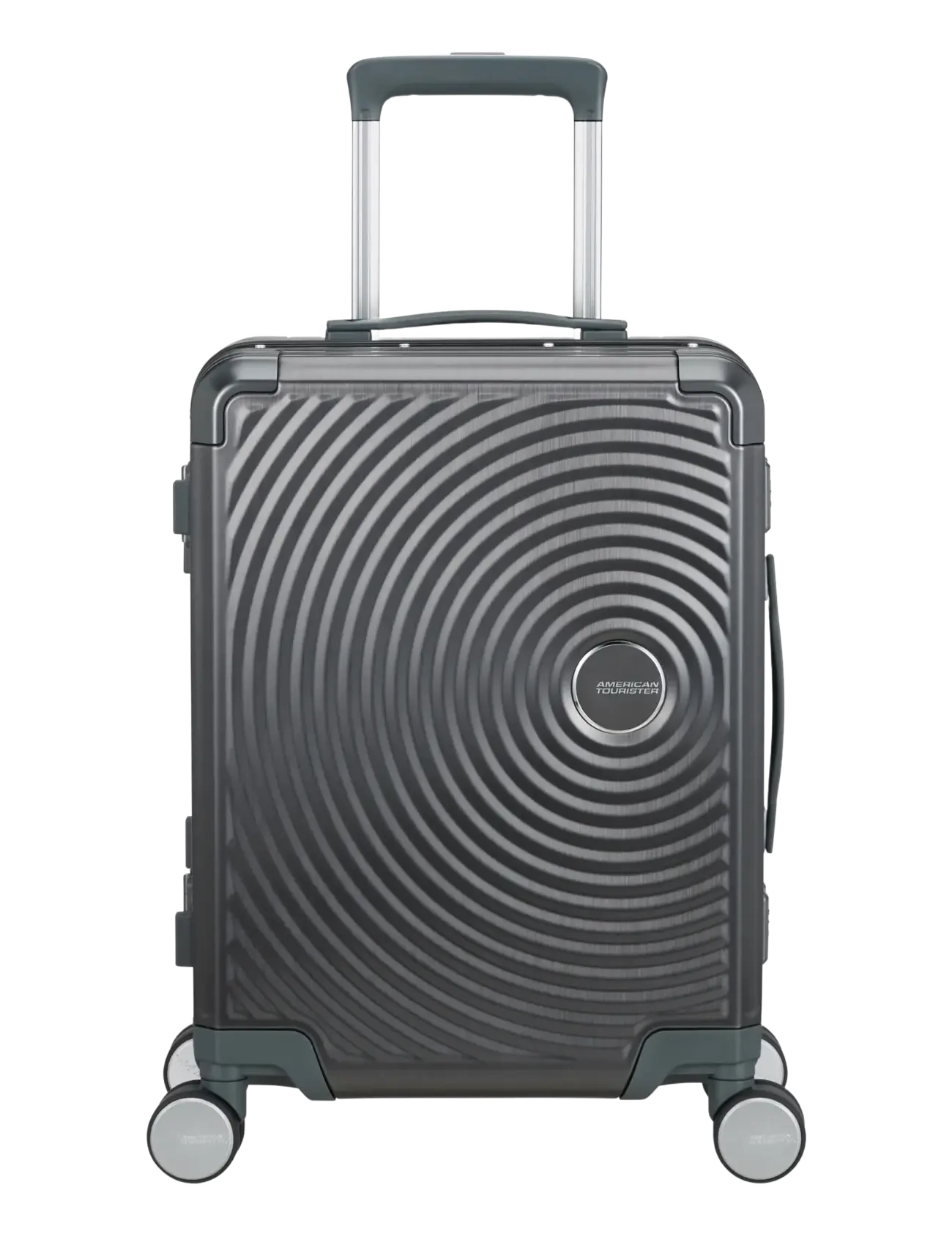 American Tourister Soundbox Alu Spinner 55, 55, Black, Tasker > Kufferter, Herre