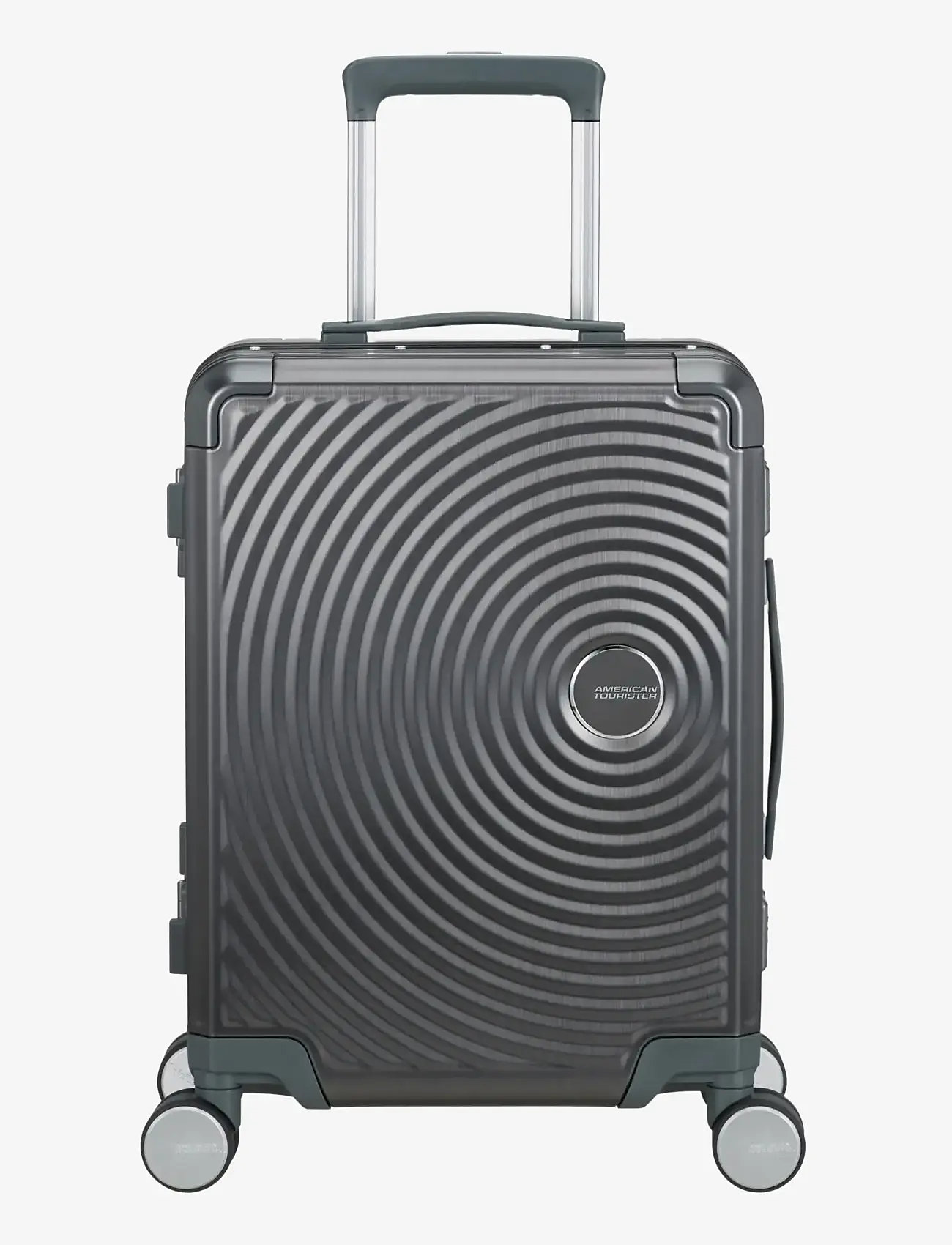 American Tourister - Soundbox ALU Spinner 55 - kabinväskor - black - 0