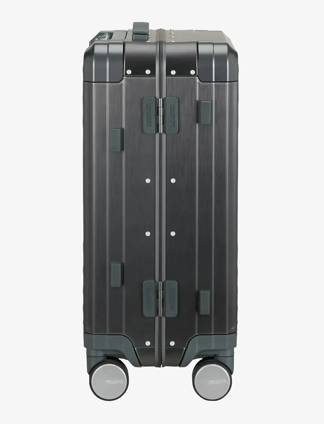 American Tourister - Soundbox ALU Spinner 55 - kabinväskor - black - 5