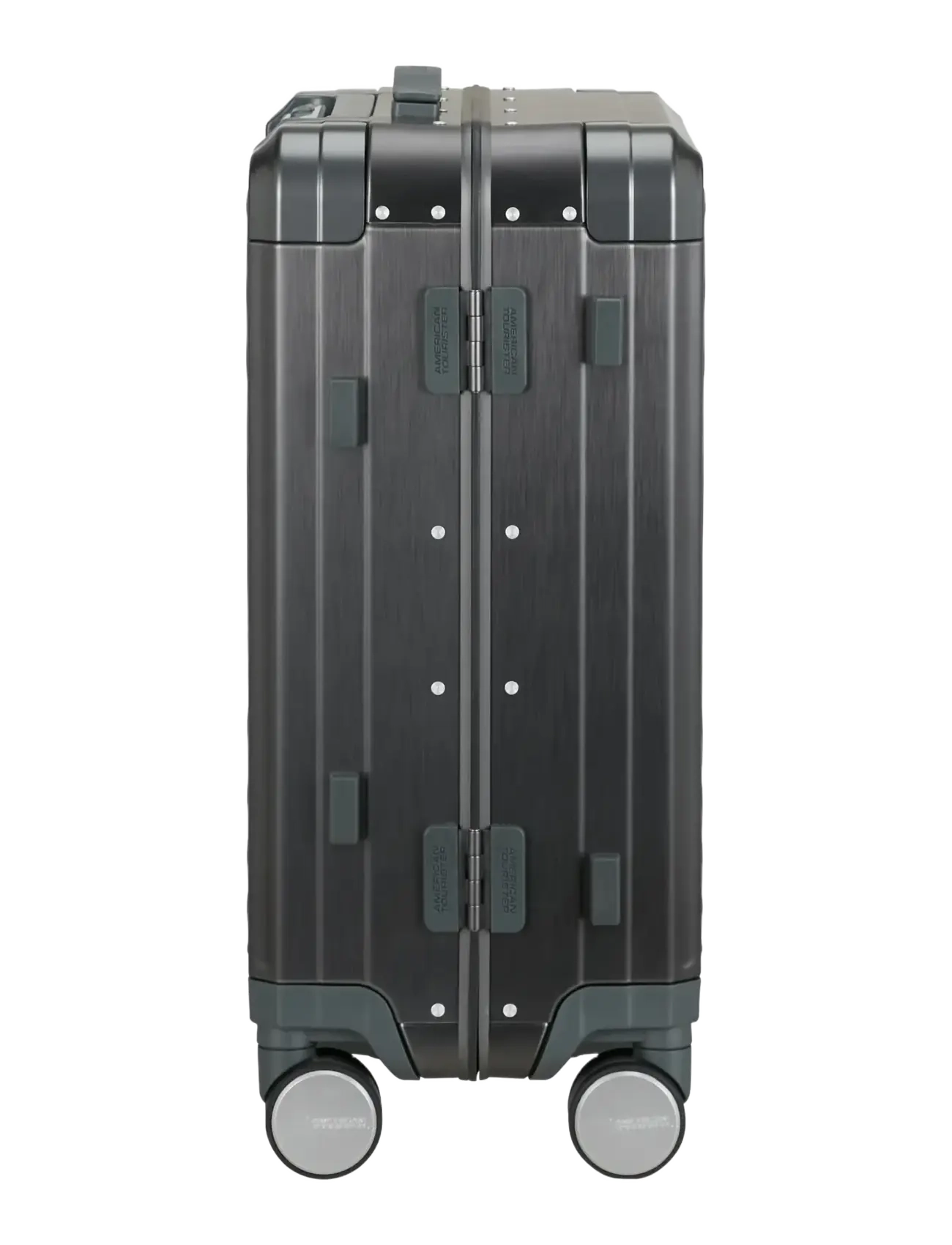 American Tourister - SOUNDBOX ALU SPINNER 55 - handbagagekoffers - black - 5