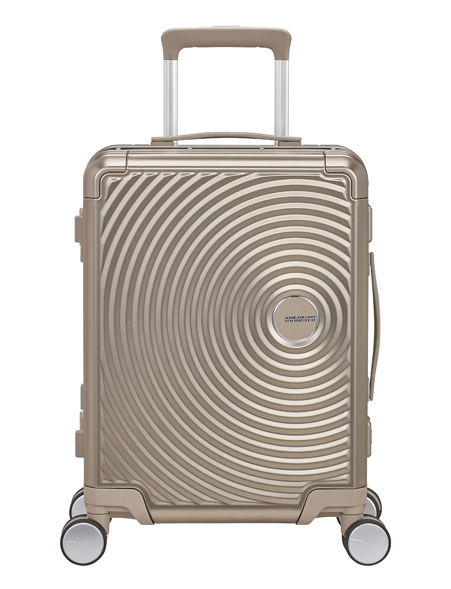American Tourister - SOUNDBOX ALU SPINNER 55 - käsipagasi kohvrid - bronze - 1