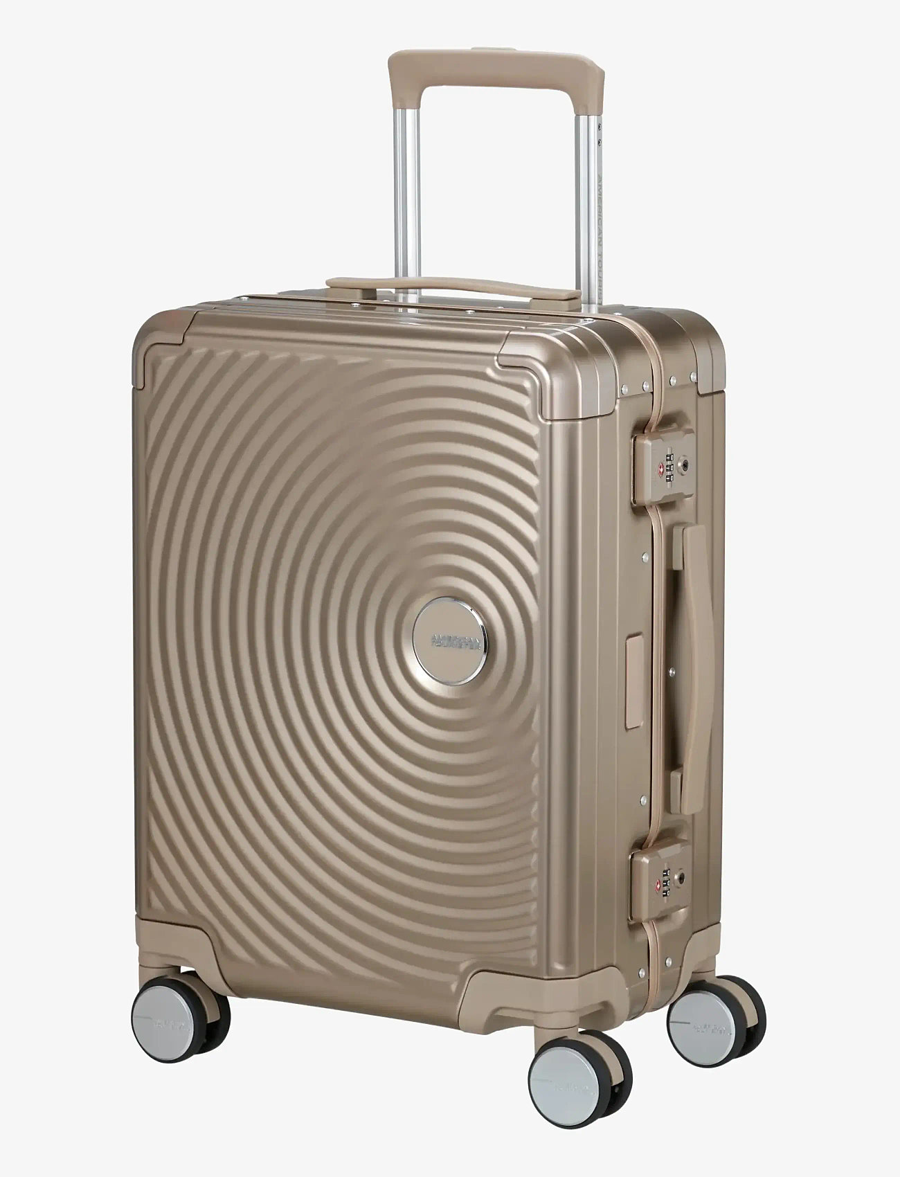 American Tourister - SOUNDBOX ALU SPINNER 55 - walizki kabinowe - bronze - 2