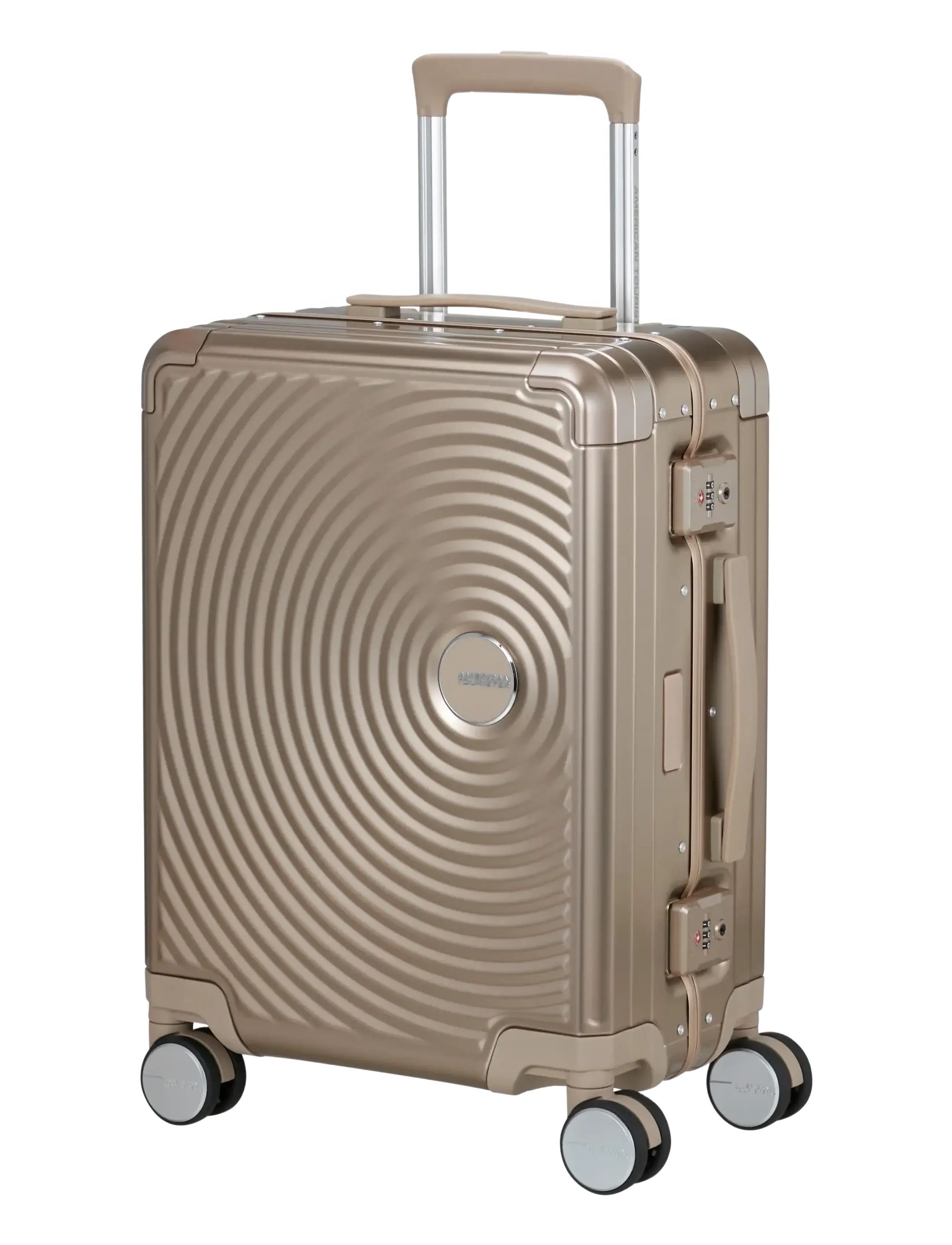 American Tourister - SOUNDBOX ALU SPINNER 55 - håndbaggage - bronze - 2