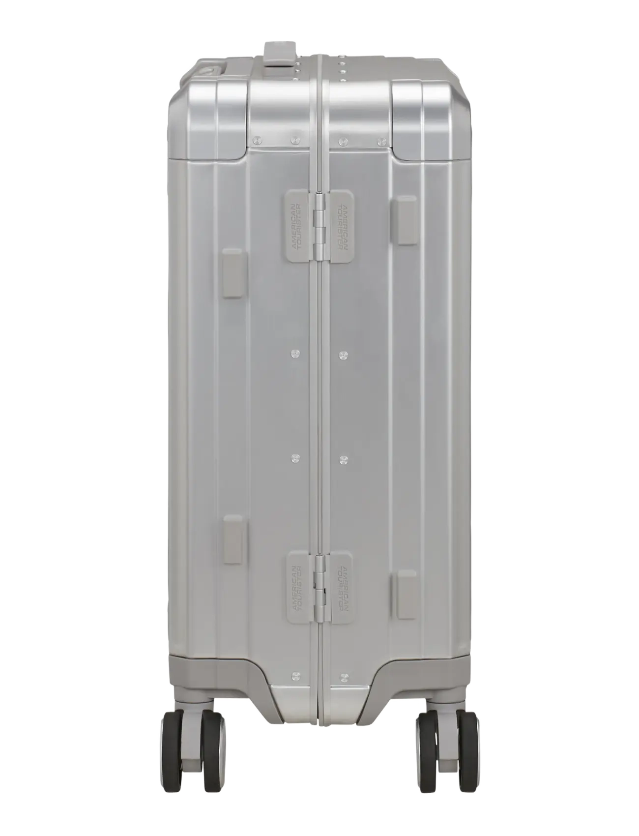 American Tourister - SOUNDBOX ALU SPINNER 55 - handgepäckkoffer - silver - 4