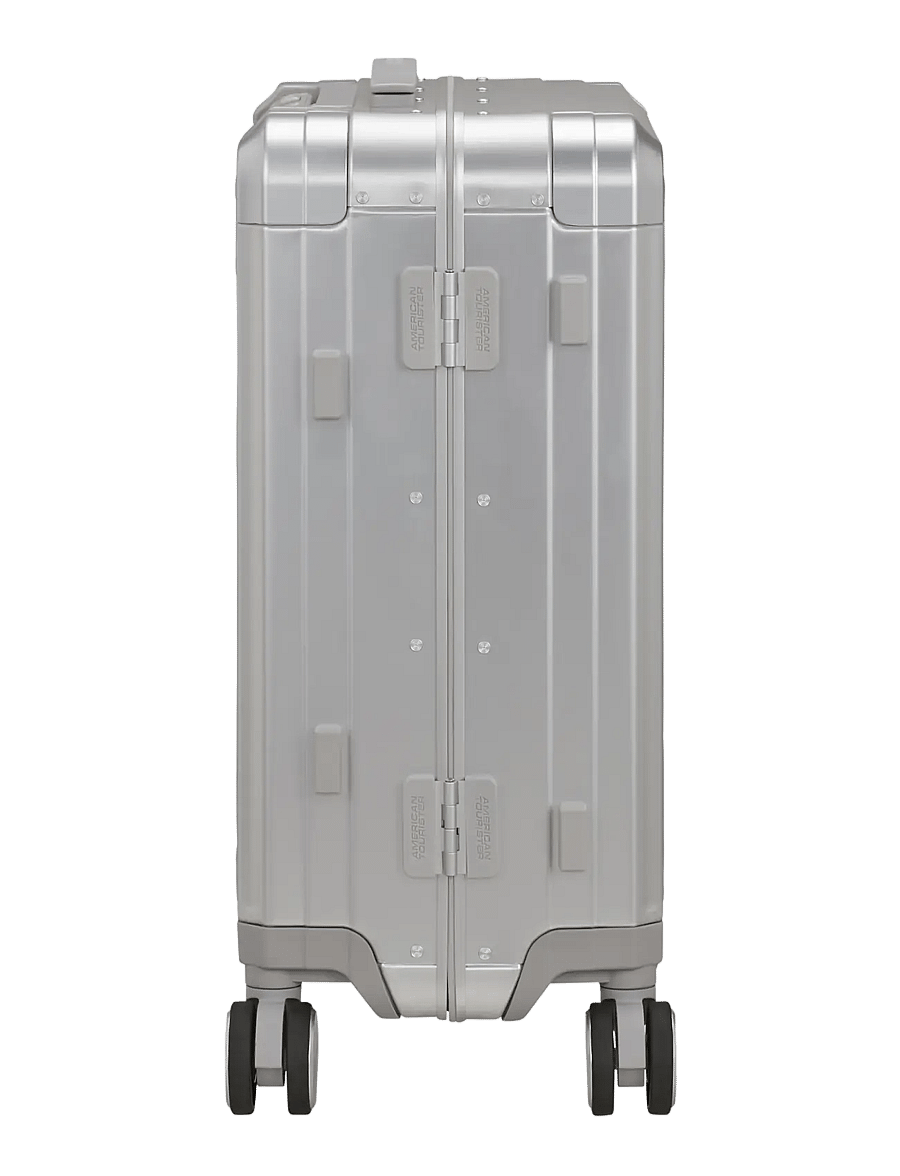 American Tourister - SOUNDBOX ALU SPINNER 55 - käsipagasi kohvrid - silver - 4