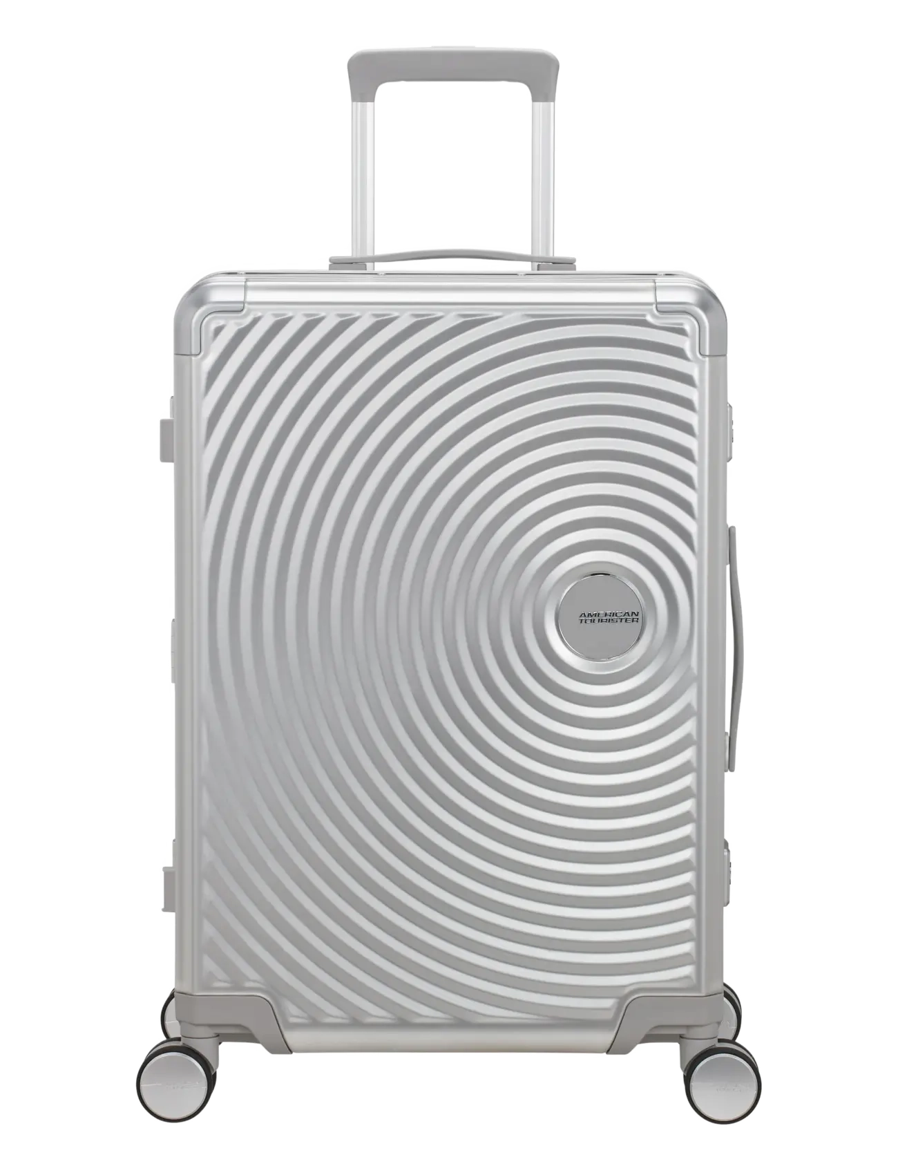 American Tourister Soundbox Alu Spinner 68, 68, Silver, Tasker > Kufferter, Herre