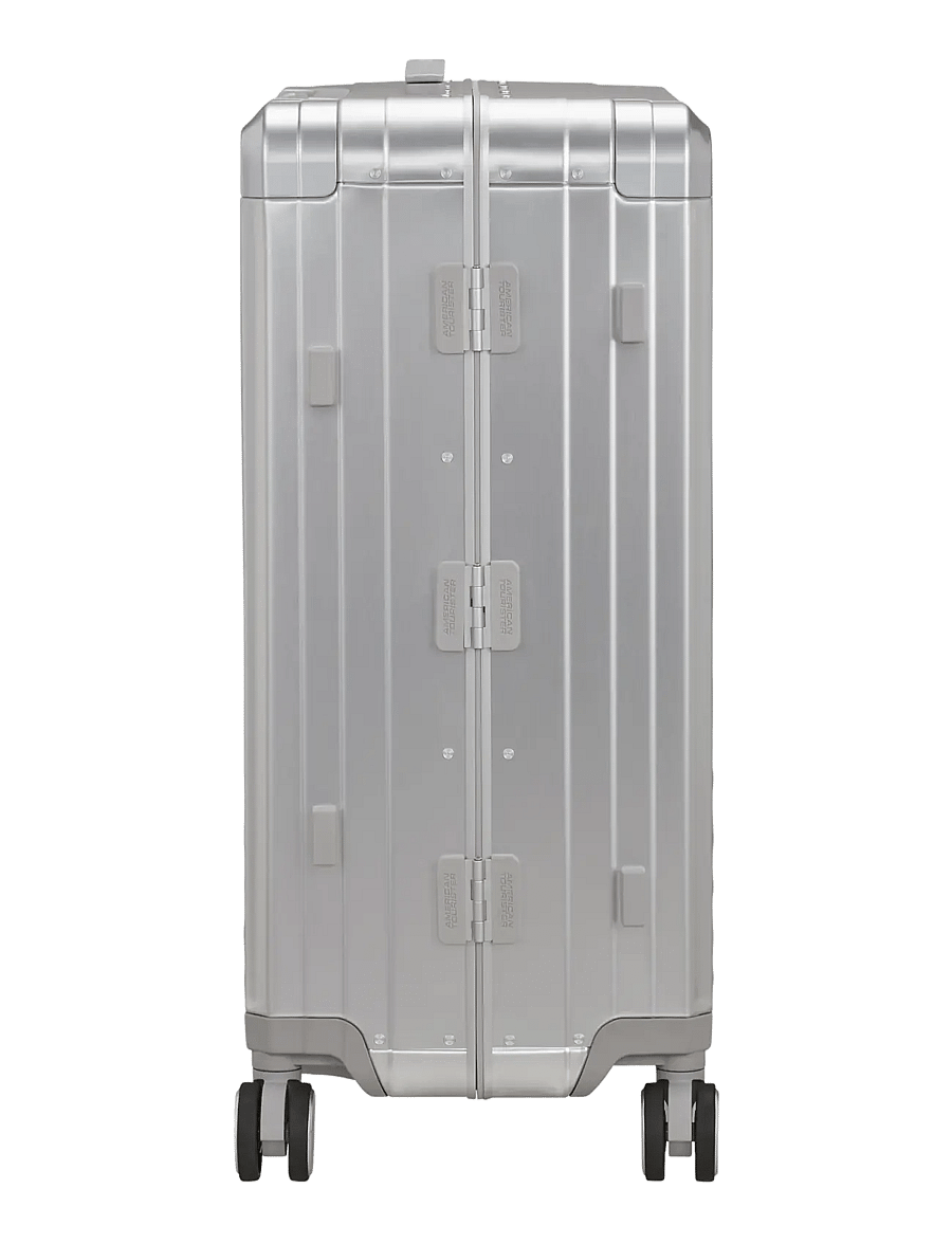 American Tourister - SOUNDBOX ALU SPINNER 68 - walizki średniej wielkości - silver - 3