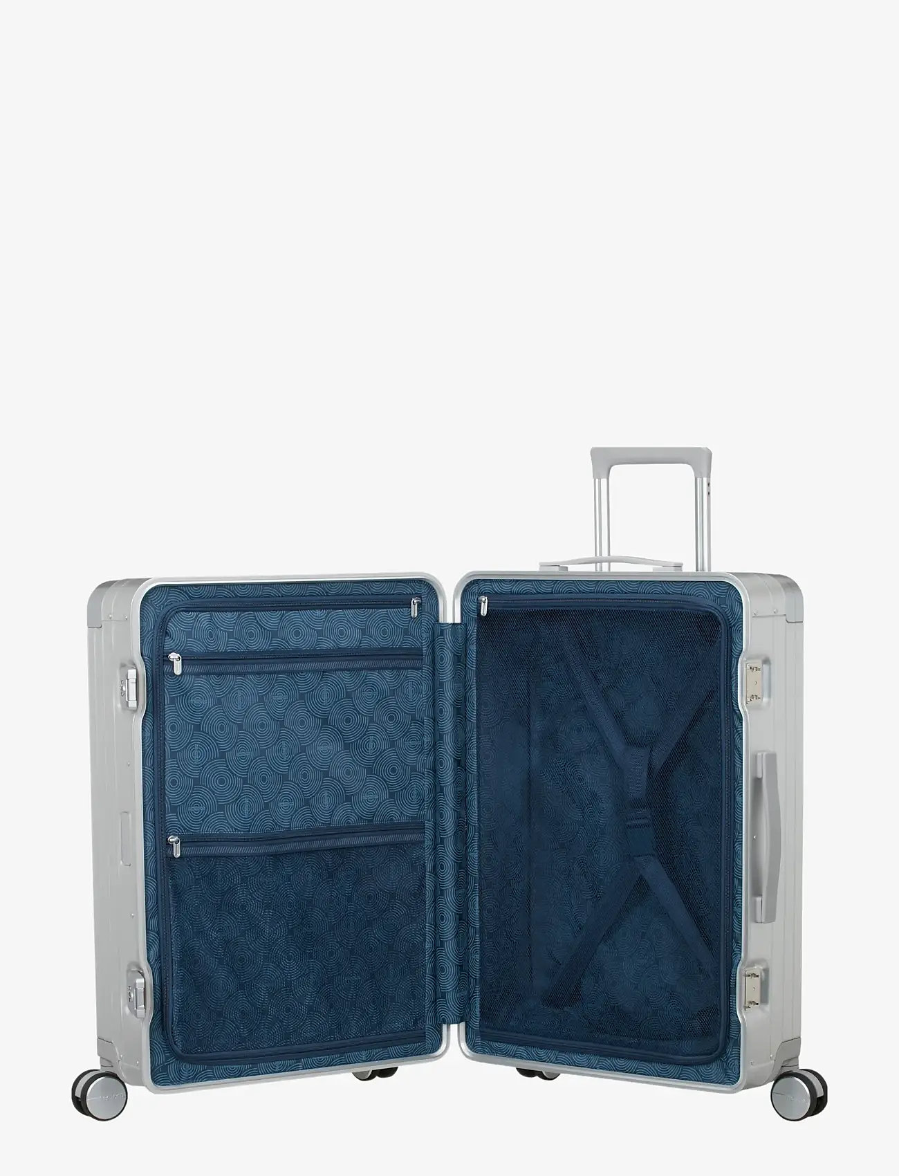 American Tourister - SOUNDBOX ALU SPINNER 68 - medium suitcases - silver - 5