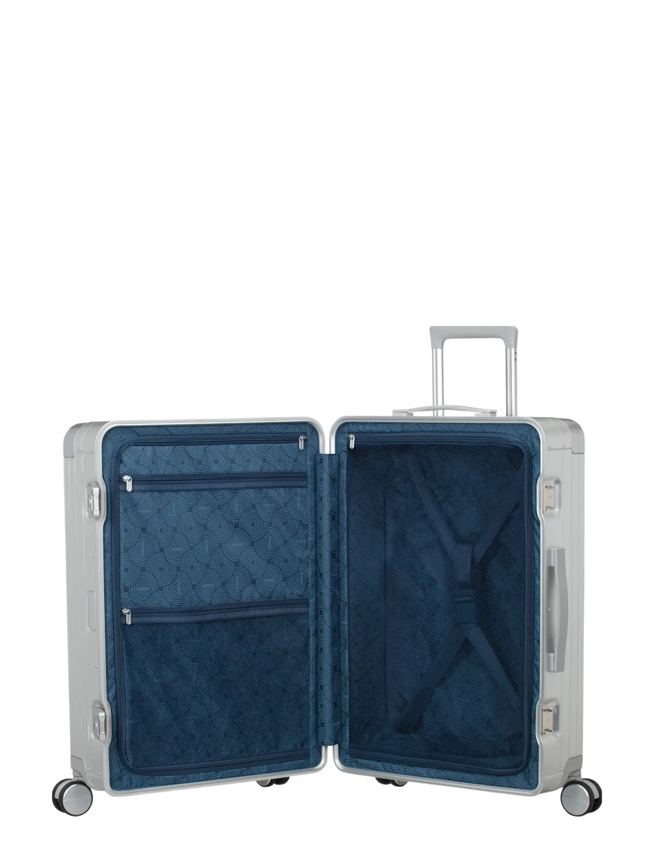 American Tourister - SOUNDBOX ALU SPINNER 68 - valises moyennes - silver - 5