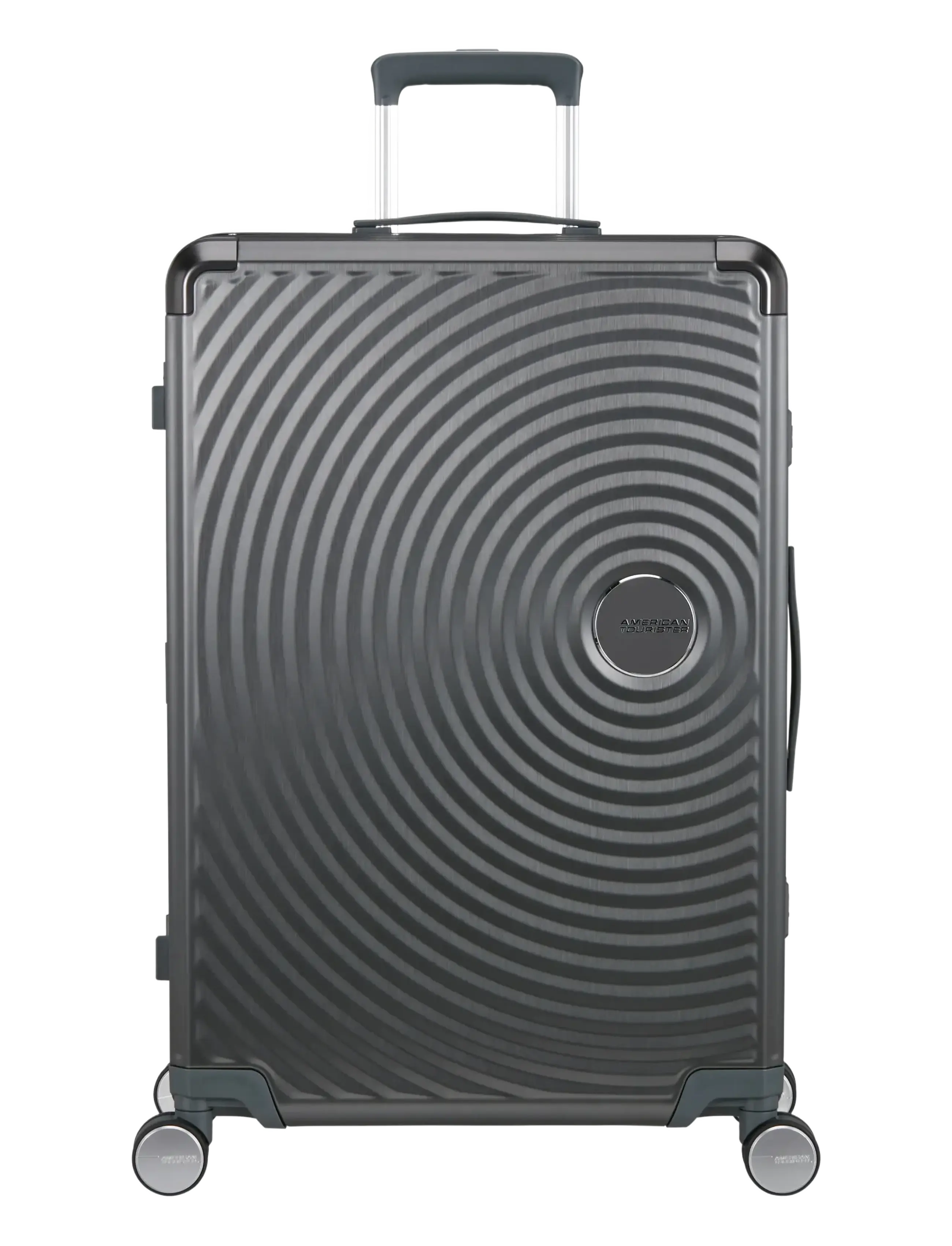 American Tourister Soundbox ALU Spinner 77 - American Tourister - BLACK / black