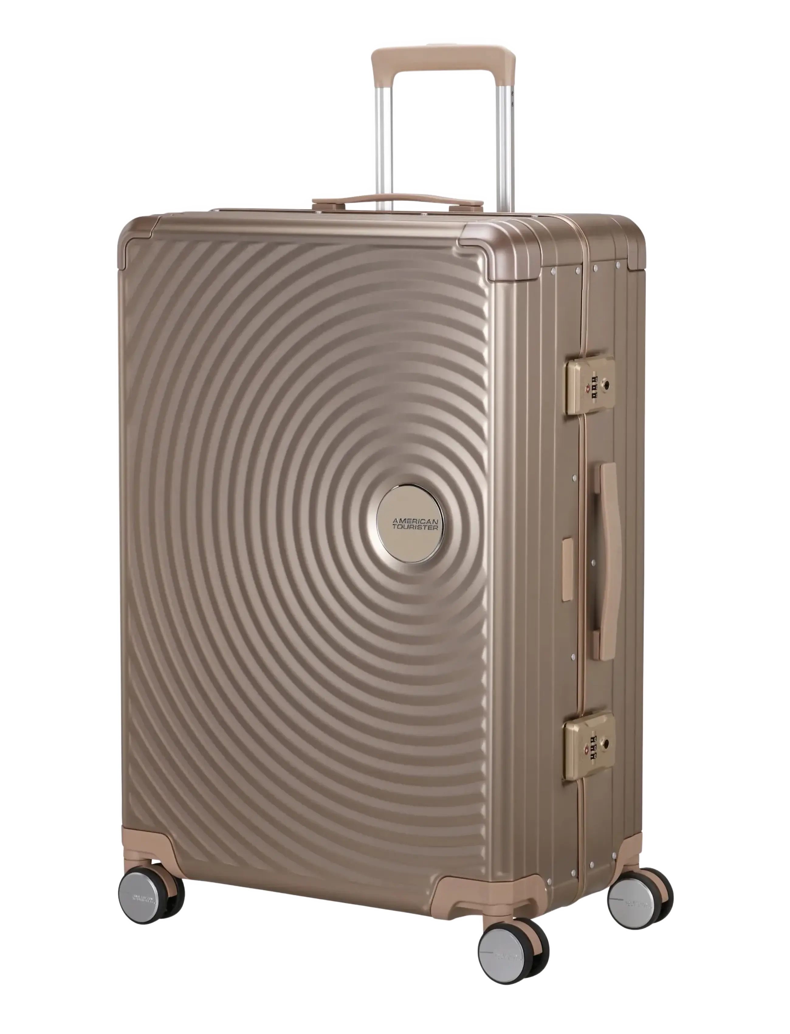 American Tourister - SOUNDBOX ALU SPINNER 77 - store kufferter - bronze - 1