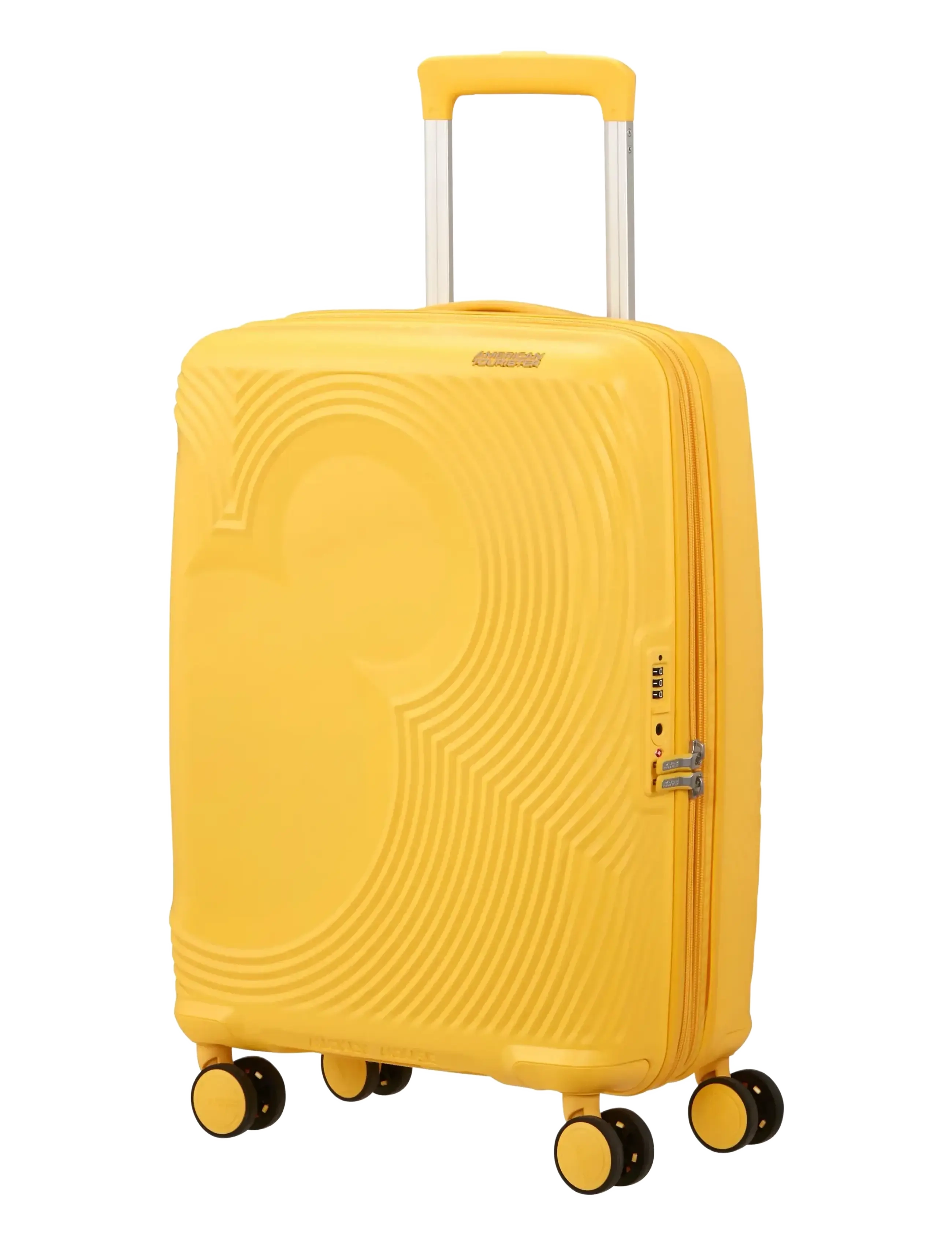 American Tourister - MICKEY MAGIC-SPINNER 55/20 EXP TSA - reisikohvrid lastele - mickey flower yellow - 1