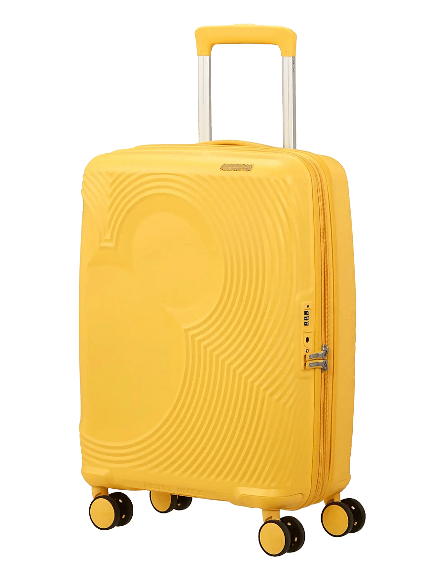 American Tourister - MICKEY MAGIC-SPINNER 55/20 EXP TSA - reisikohvrid lastele - mickey flower yellow - 1