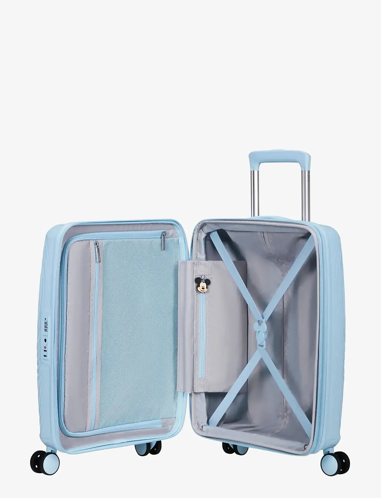 American Tourister - MICKEY MAGIC-SPINNER 55/20 EXP TSA - rejsetasker - mickey pastel blue - 3