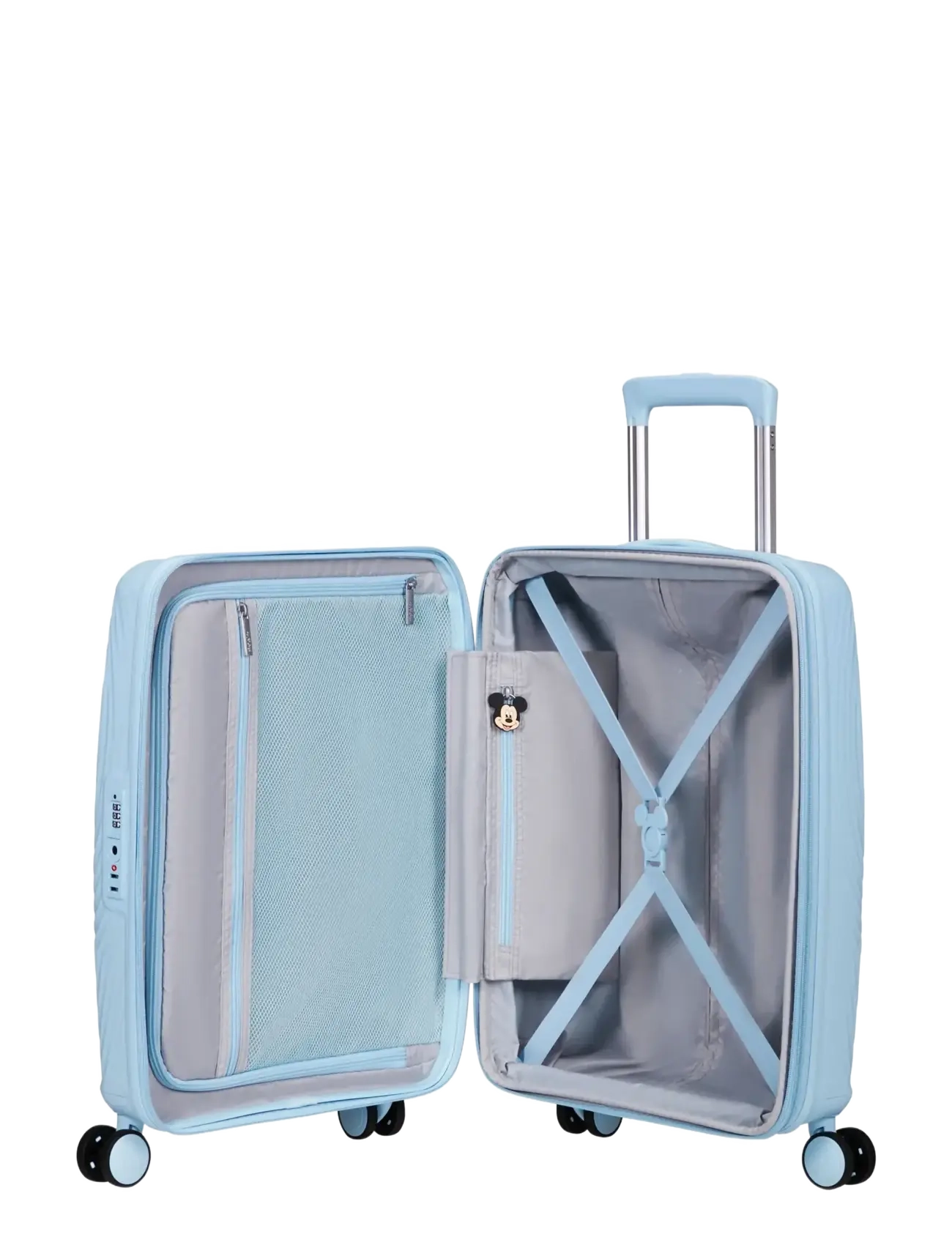 American Tourister - MICKEY MAGIC-SPINNER 55/20 EXP TSA - reisikohvrid lastele - mickey pastel blue - 3
