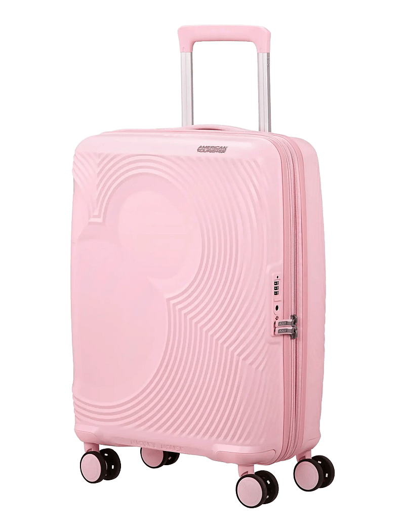American Tourister - MICKEY MAGIC-SPINNER 55/20 EXP TSA - travel bags for kids - mickey pastel pink - 1