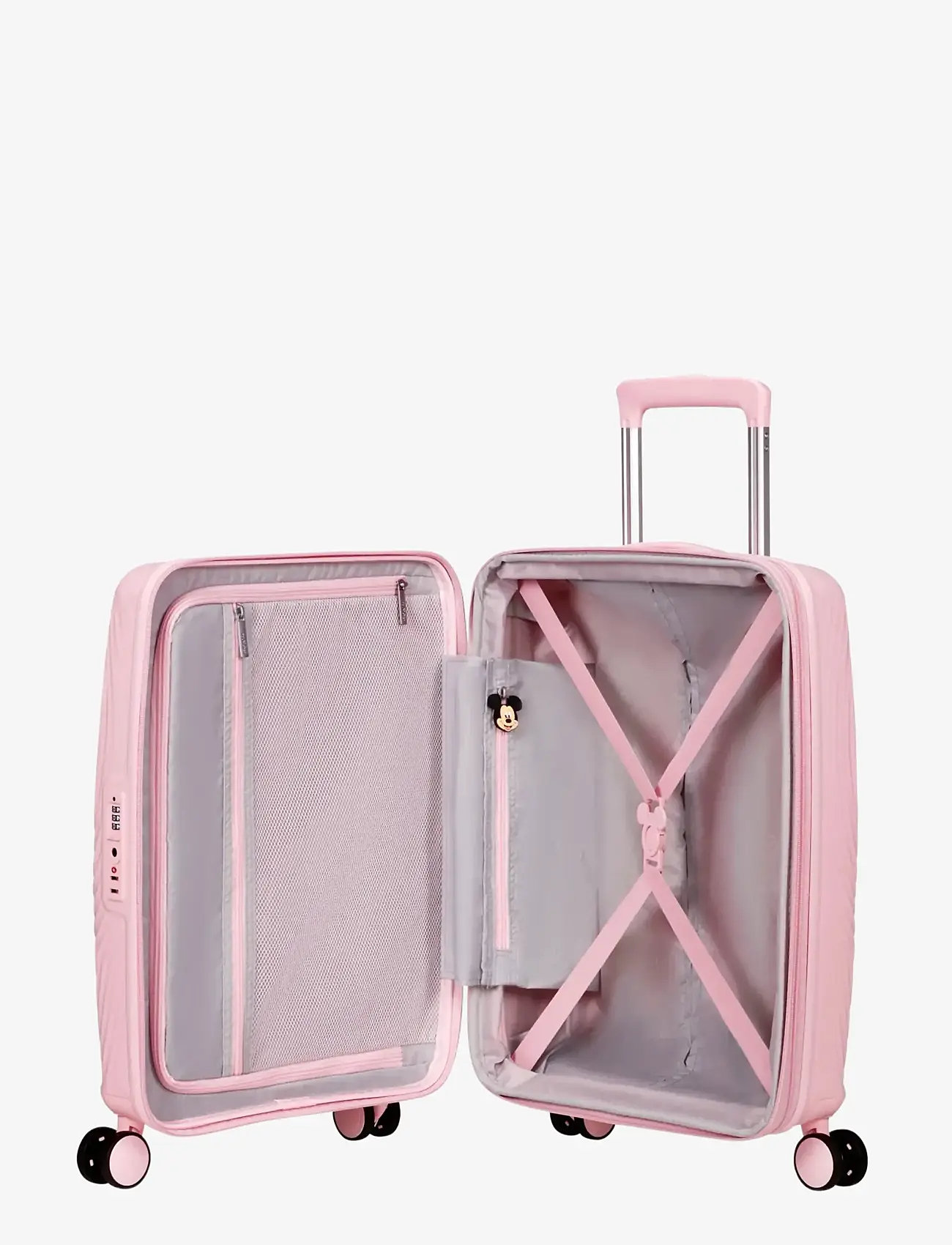 American Tourister - MICKEY MAGIC-SPINNER 55/20 EXP TSA - travel bags for kids - mickey pastel pink - 3