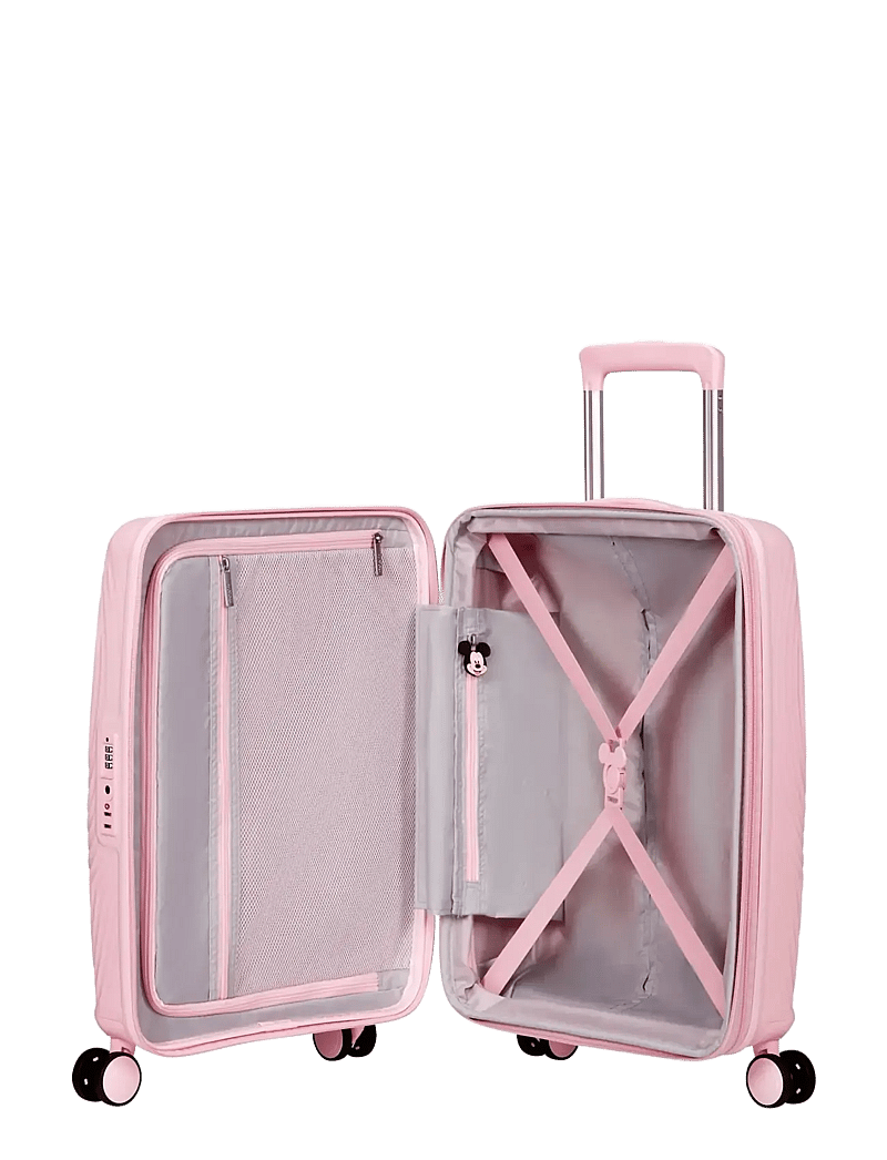 American Tourister - MICKEY MAGIC-SPINNER 55/20 EXP TSA - travel bags for kids - mickey pastel pink - 3