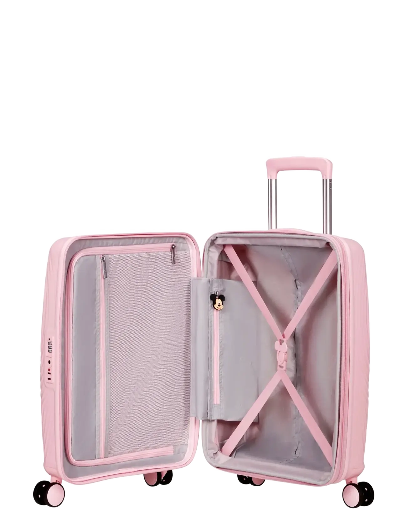 American Tourister - MICKEY MAGIC-SPINNER 55/20 EXP TSA - reisikohvrid lastele - mickey pastel pink - 3