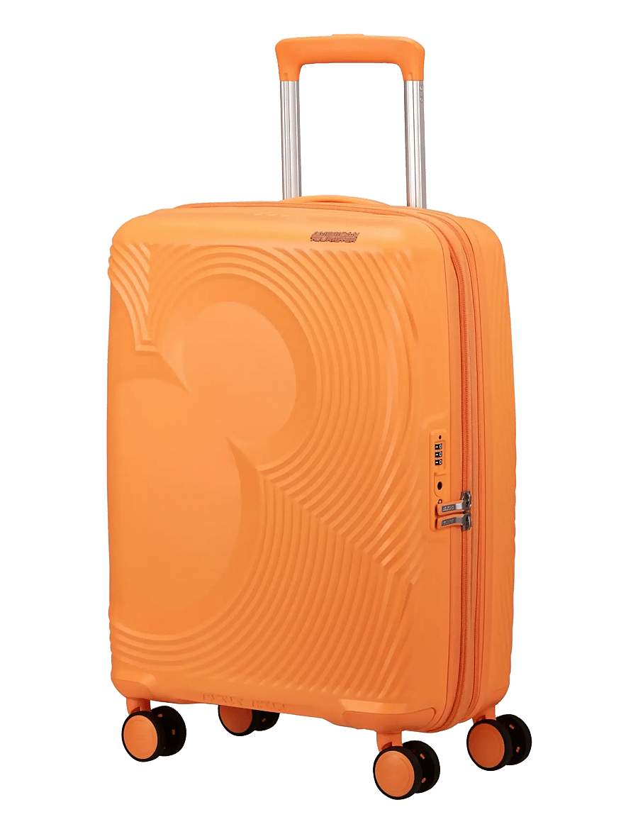 American Tourister - MICKEY MAGIC-SPINNER 55/20 EXP TSA - rejsetasker til børn - mickey peachy orange - 1